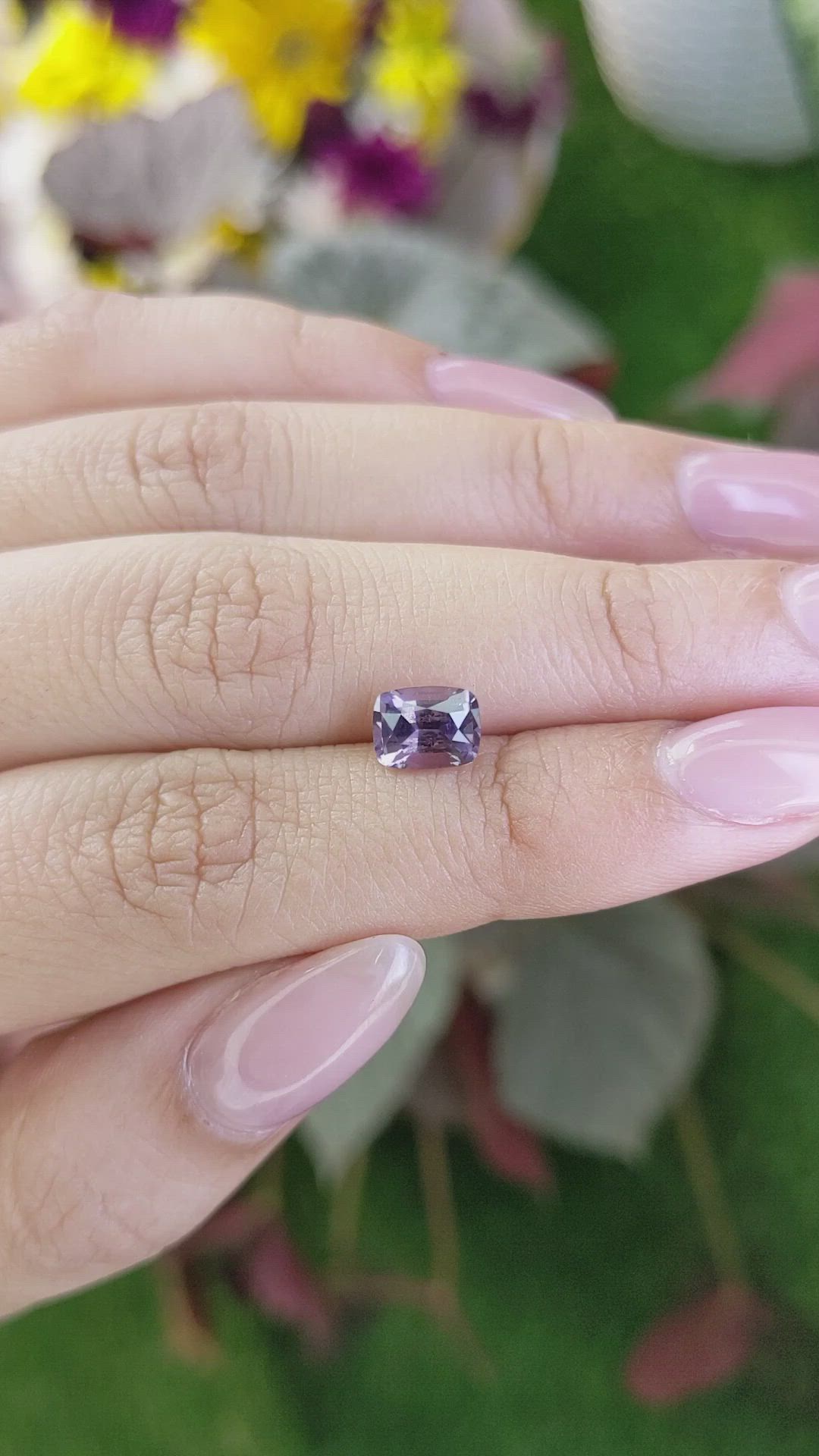 1.48 Ct. Spinel from Ceylon (Sri Lanka) Size Video