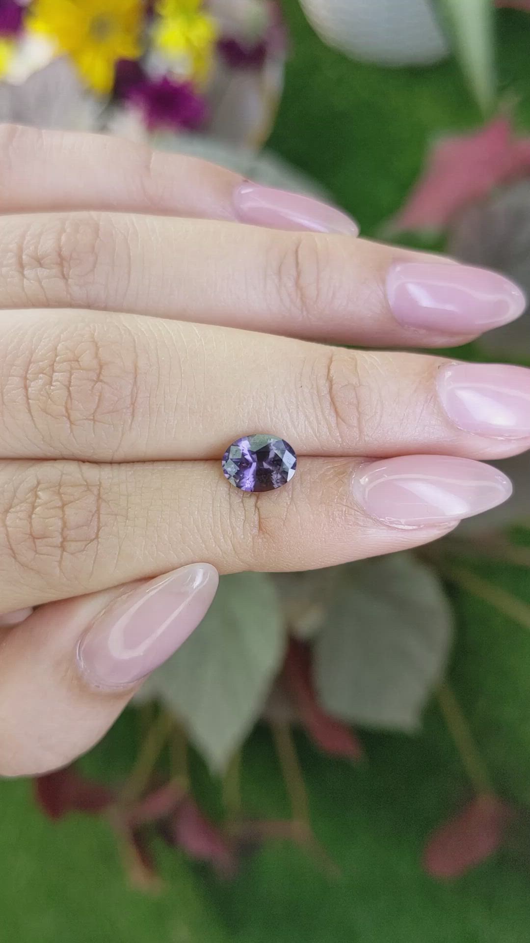 1.43 Ct. Spinel from Ceylon (Sri Lanka) Size Video