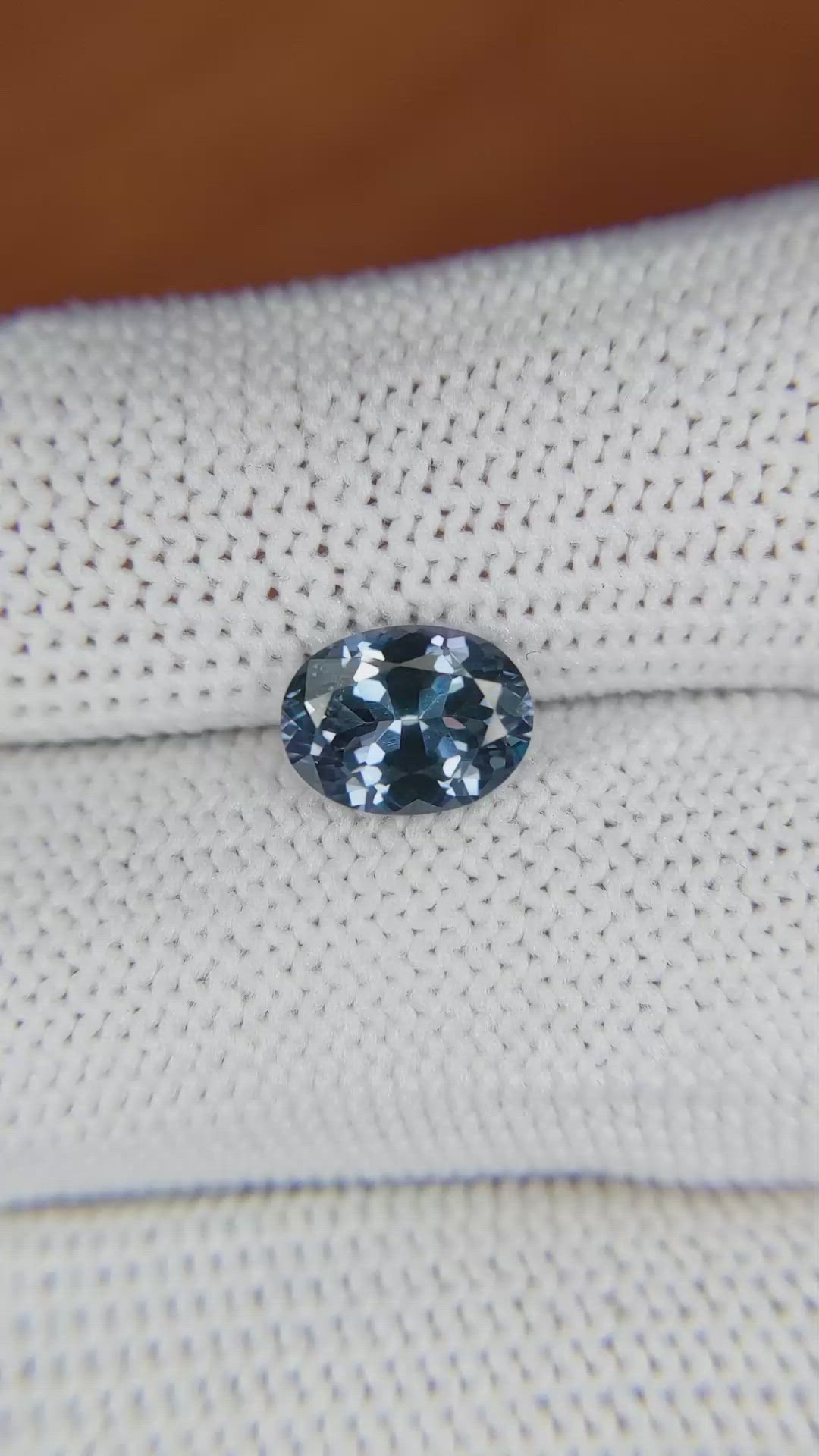 1.72 Ct. Spinel from Ceylon (Sri Lanka) Size Video