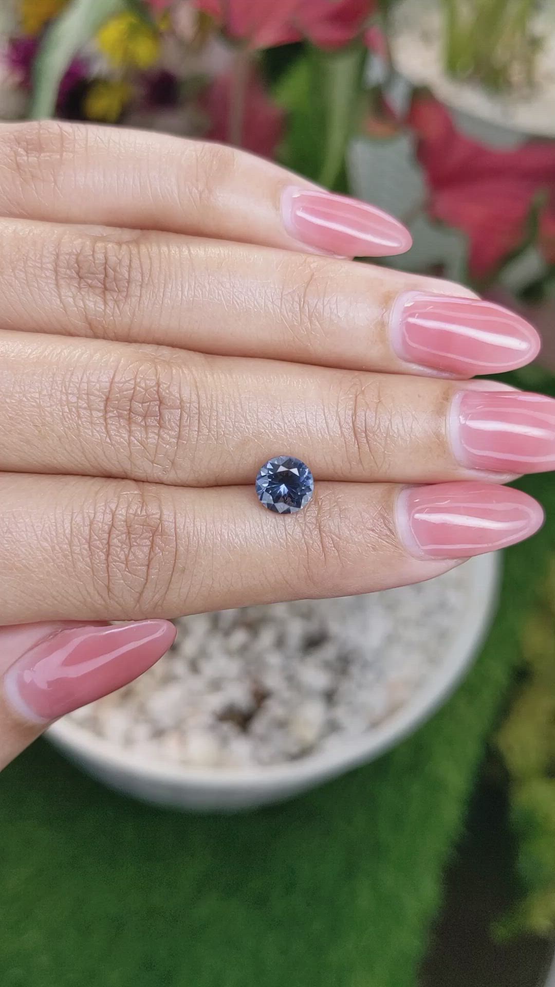 1.31 Ct. Spinel from Ceylon (Sri Lanka) Size Video