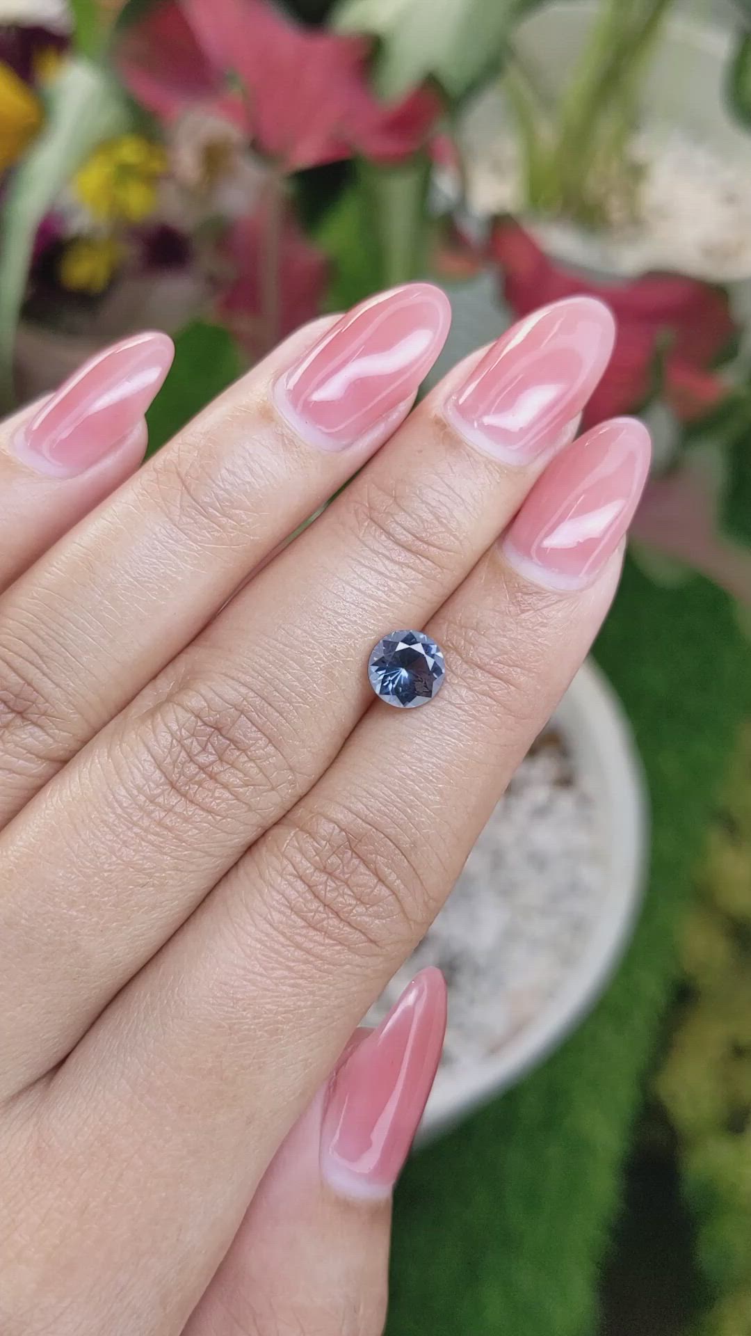 1.31 Ct. Spinel from Ceylon (Sri Lanka) Size Video