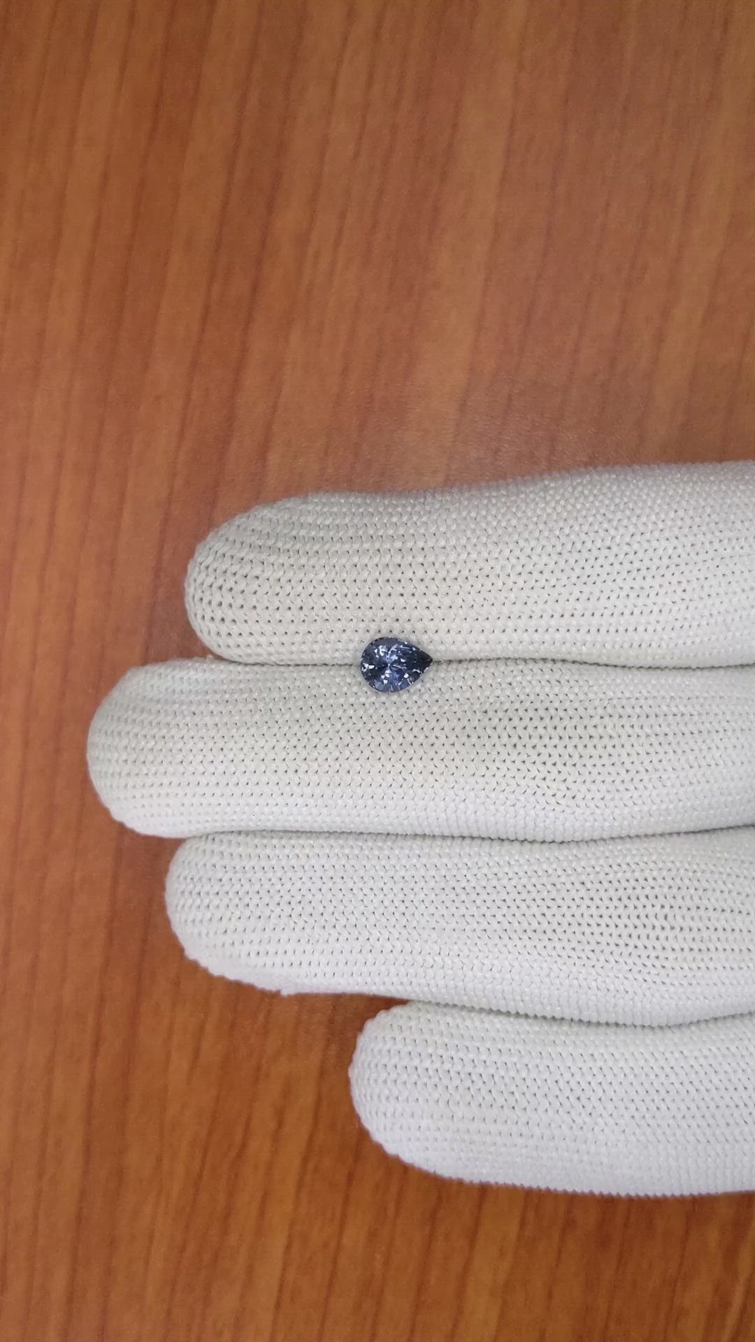 1.01 Ct. Spinel from Ceylon (Sri Lanka) Size Video