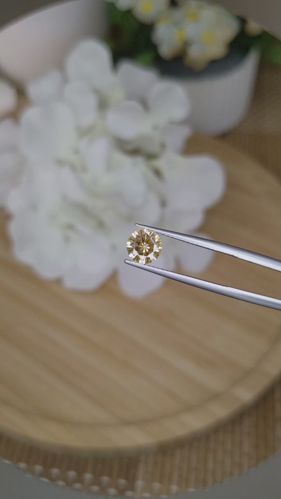 2.11 Ct. Citrine from Ceylon (Sri Lanka) Size Video