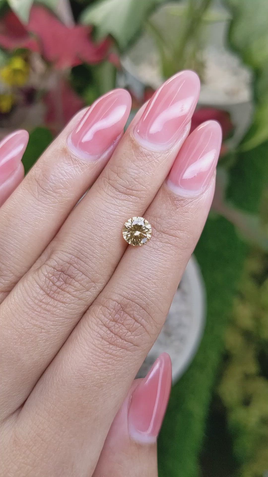 2.11 Ct. Citrine from Ceylon (Sri Lanka) Size Video