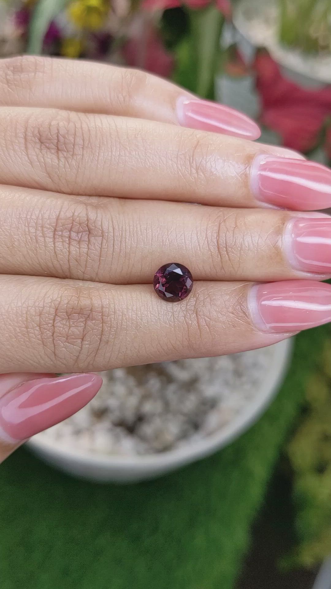 1.47 Ct. Tourmaline from Ceylon (Sri Lanka) Size Video