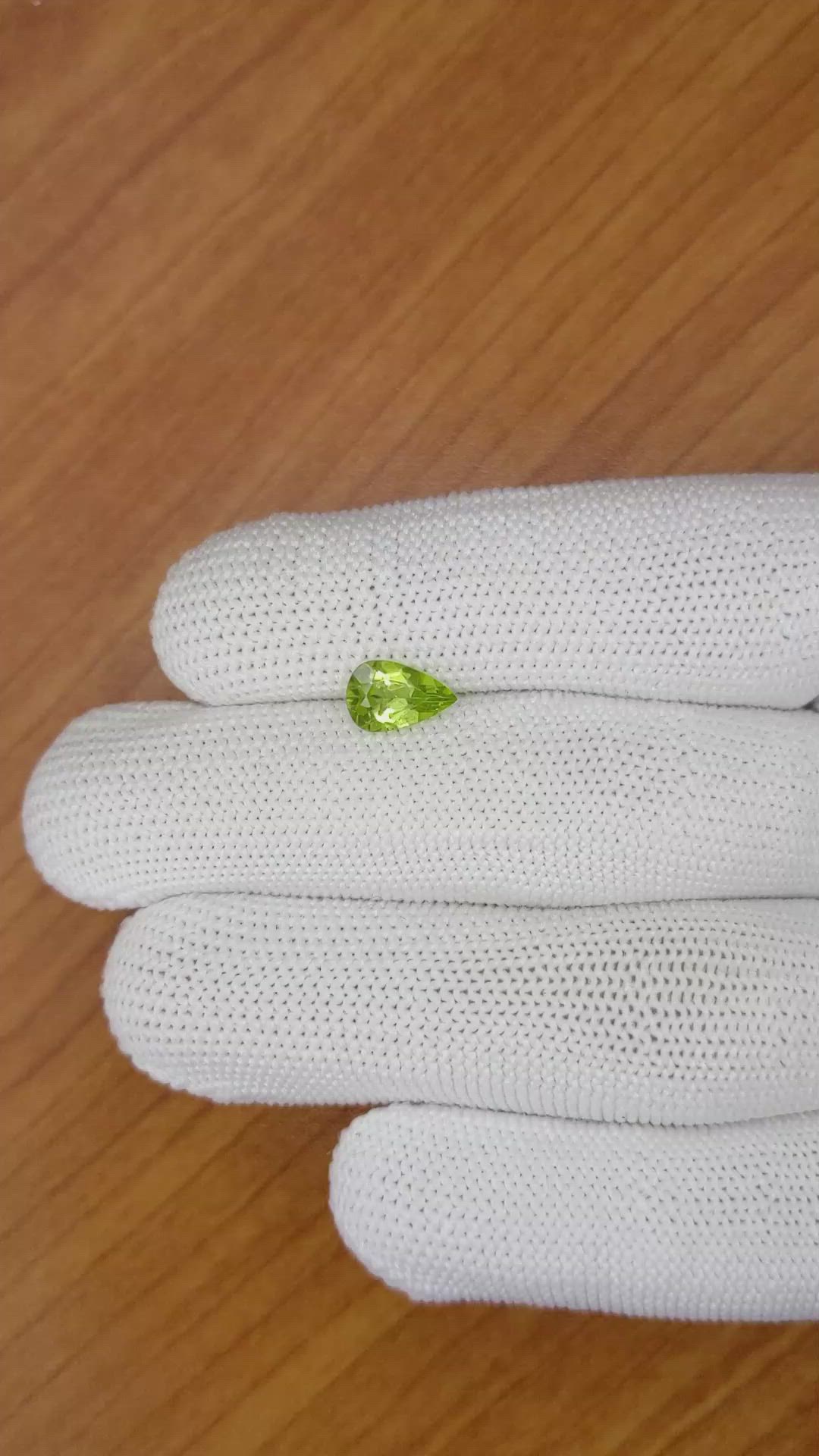 1.18 Ct. Peridot from Madagascar Size Video