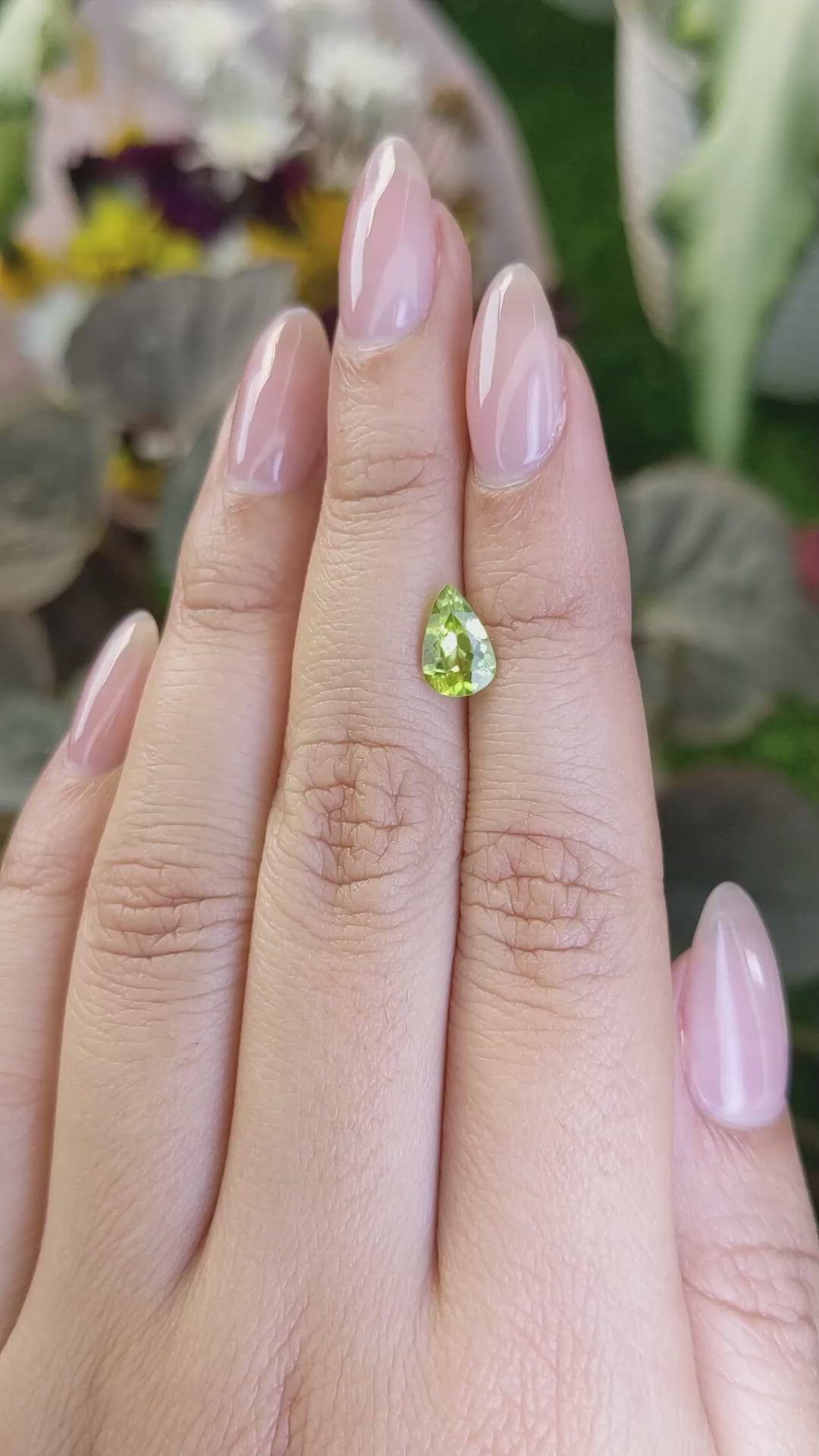 1.18 Ct. Peridot from Madagascar Size Video