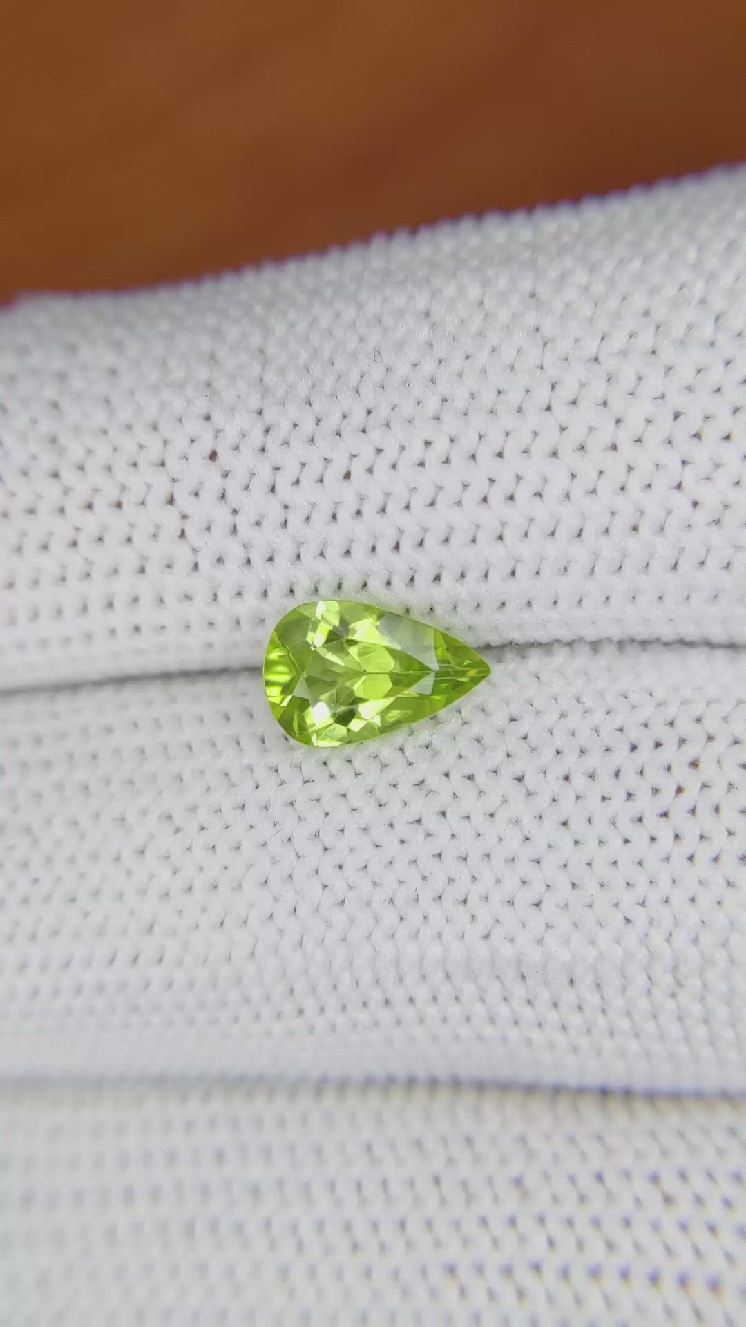 1.18 Ct. Peridot from Madagascar Size Video