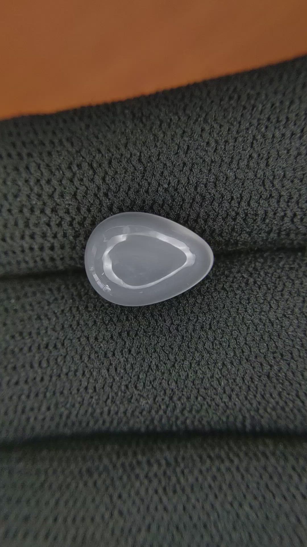 3.15 Ct. Cabochon Moonstone from Ceylon (Sri Lanka) Size Video