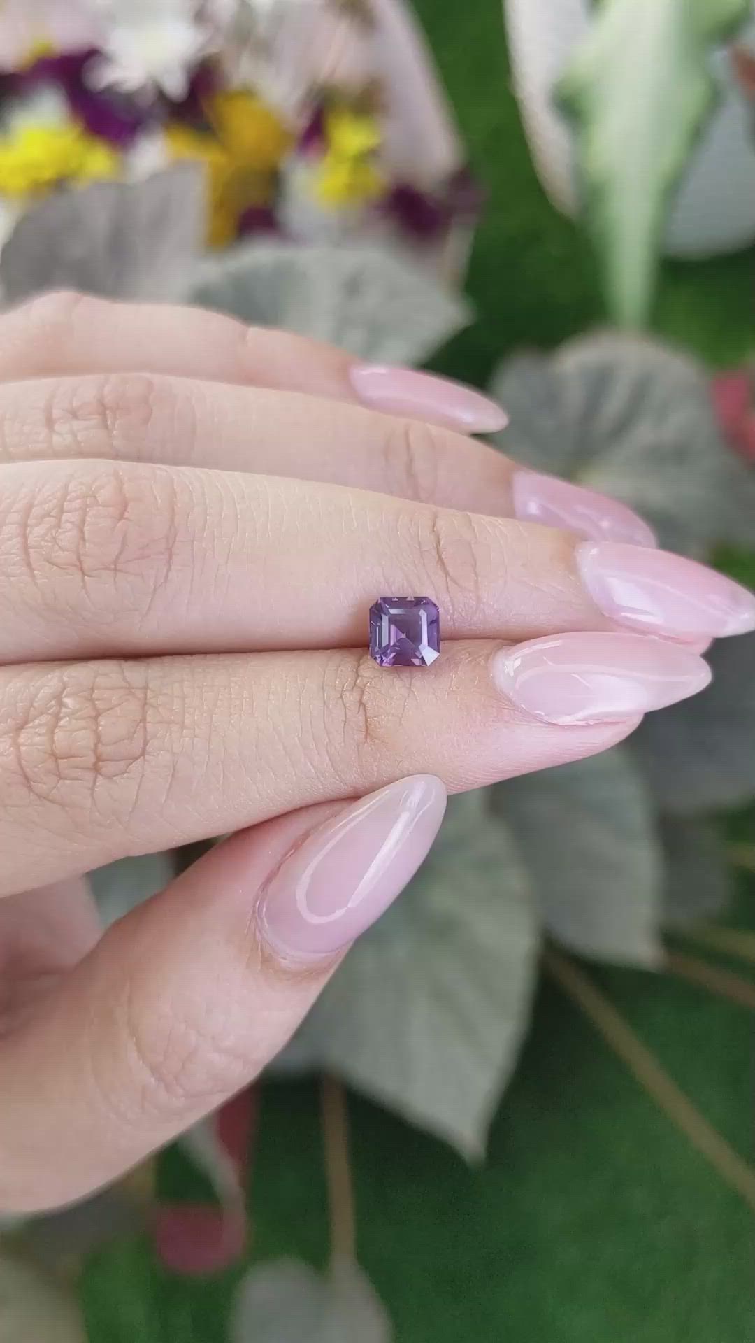 1.08 Ct. Spinel from Ceylon (Sri Lanka) Size Video