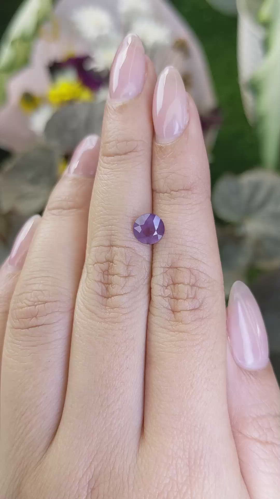 1.04 Ct. Spinel from Ceylon (Sri Lanka) Size Video