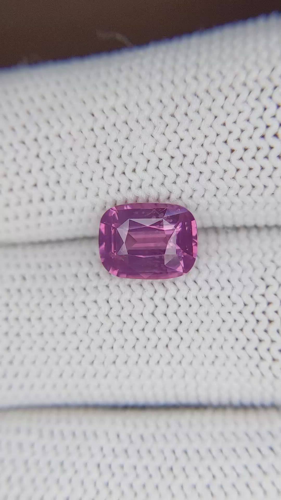 2.69 Ct. Pink Spinel from Tanzania Size Video