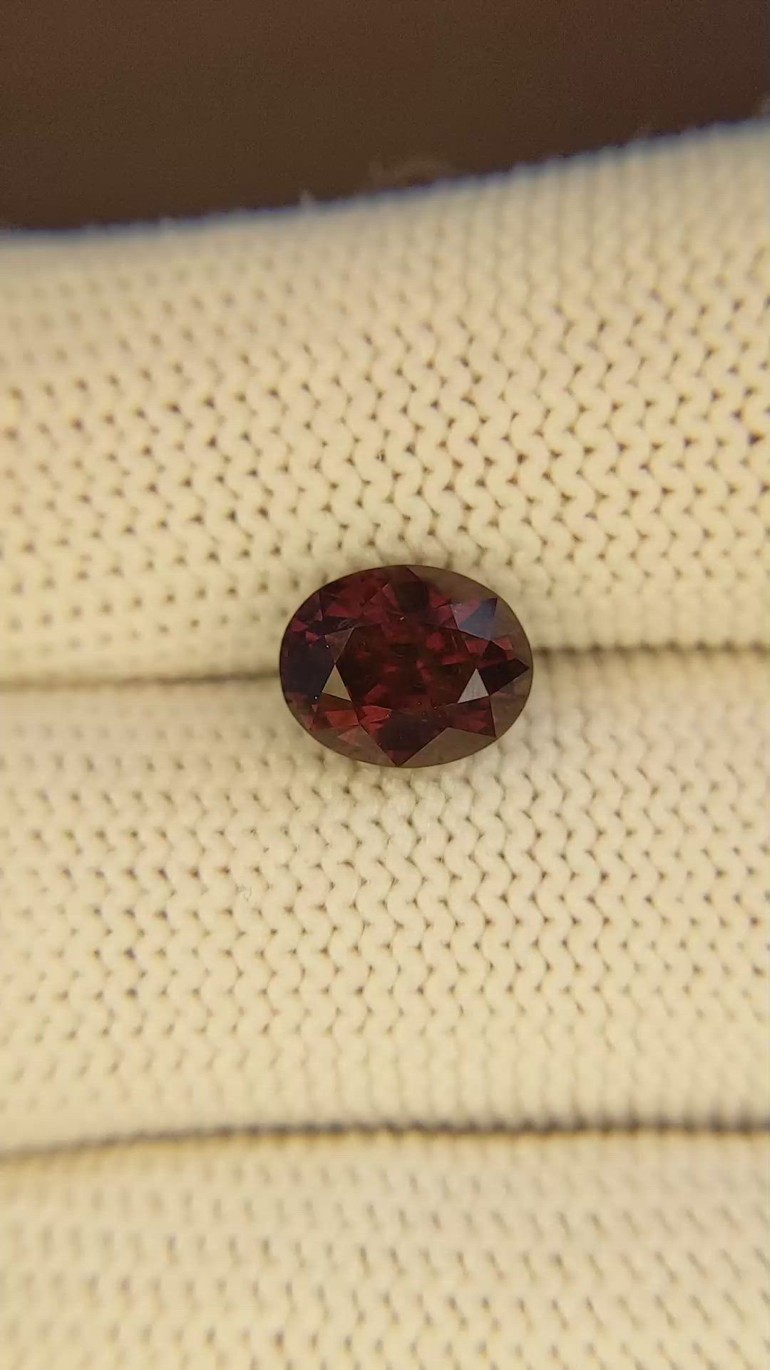 3.29 Ct. Color Change Garnet from Tanzania Size Video