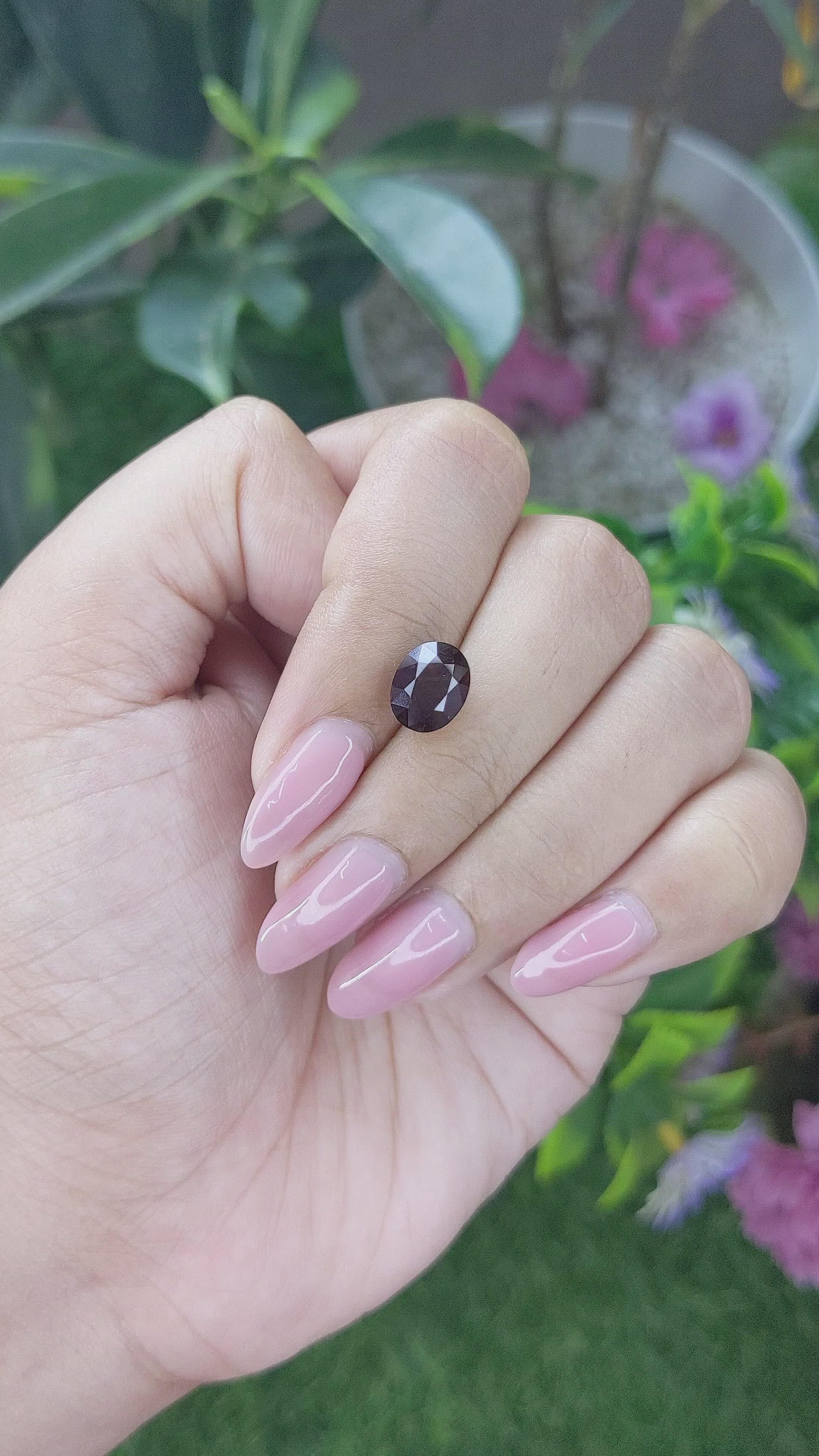 3.29 Ct. Color Change Garnet from Tanzania Size Video