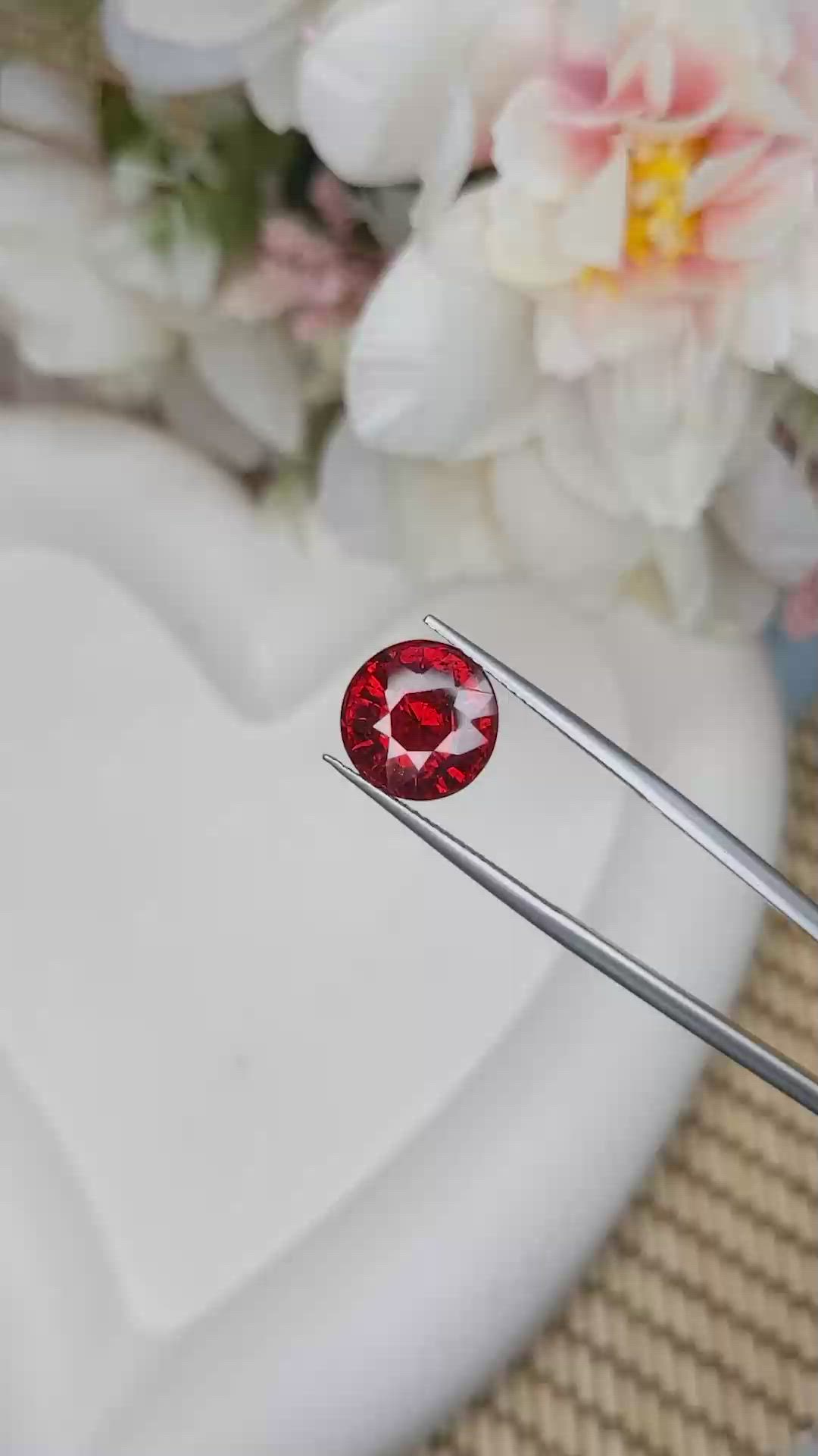 5.78 Ct. Hessonite Garnet from Madagascar Size Video