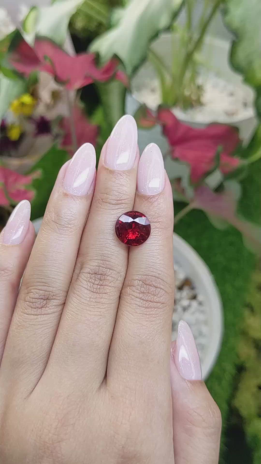 5.78 Ct. Hessonite Garnet from Madagascar Size Video