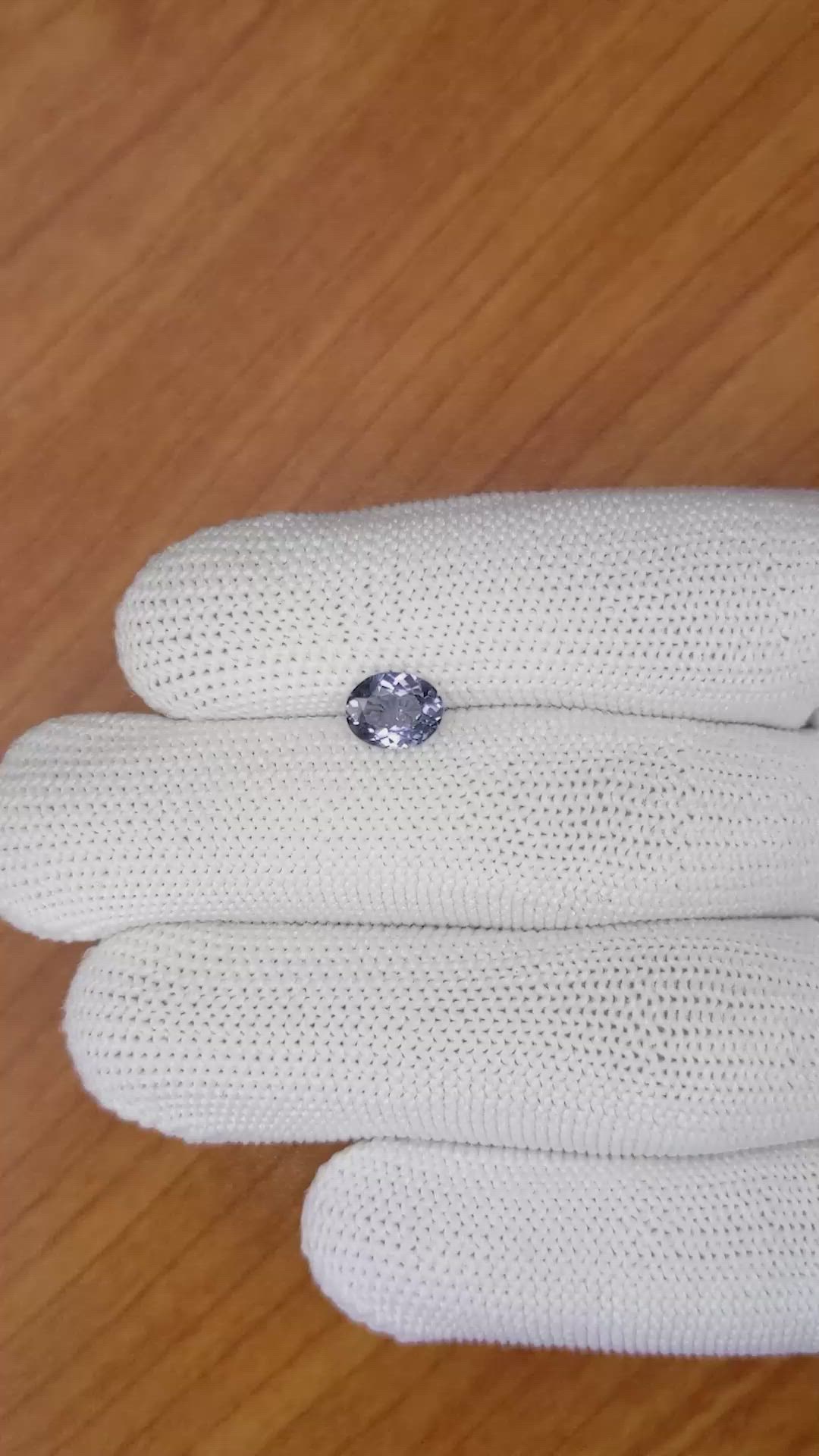 1.11 Ct. Spinel from Ceylon (Sri Lanka) Size Video