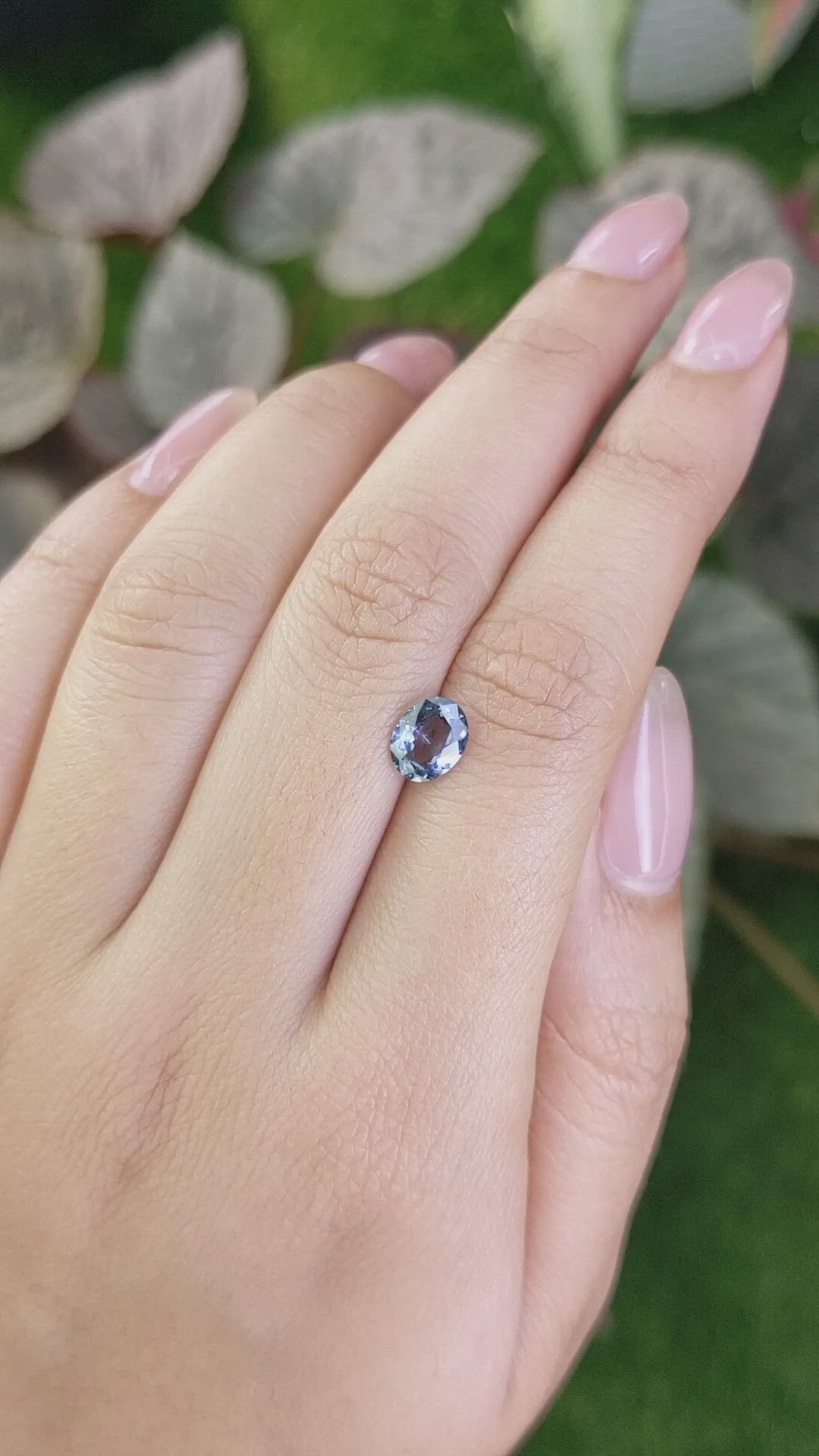 1.11 Ct. Spinel from Ceylon (Sri Lanka) Size Video