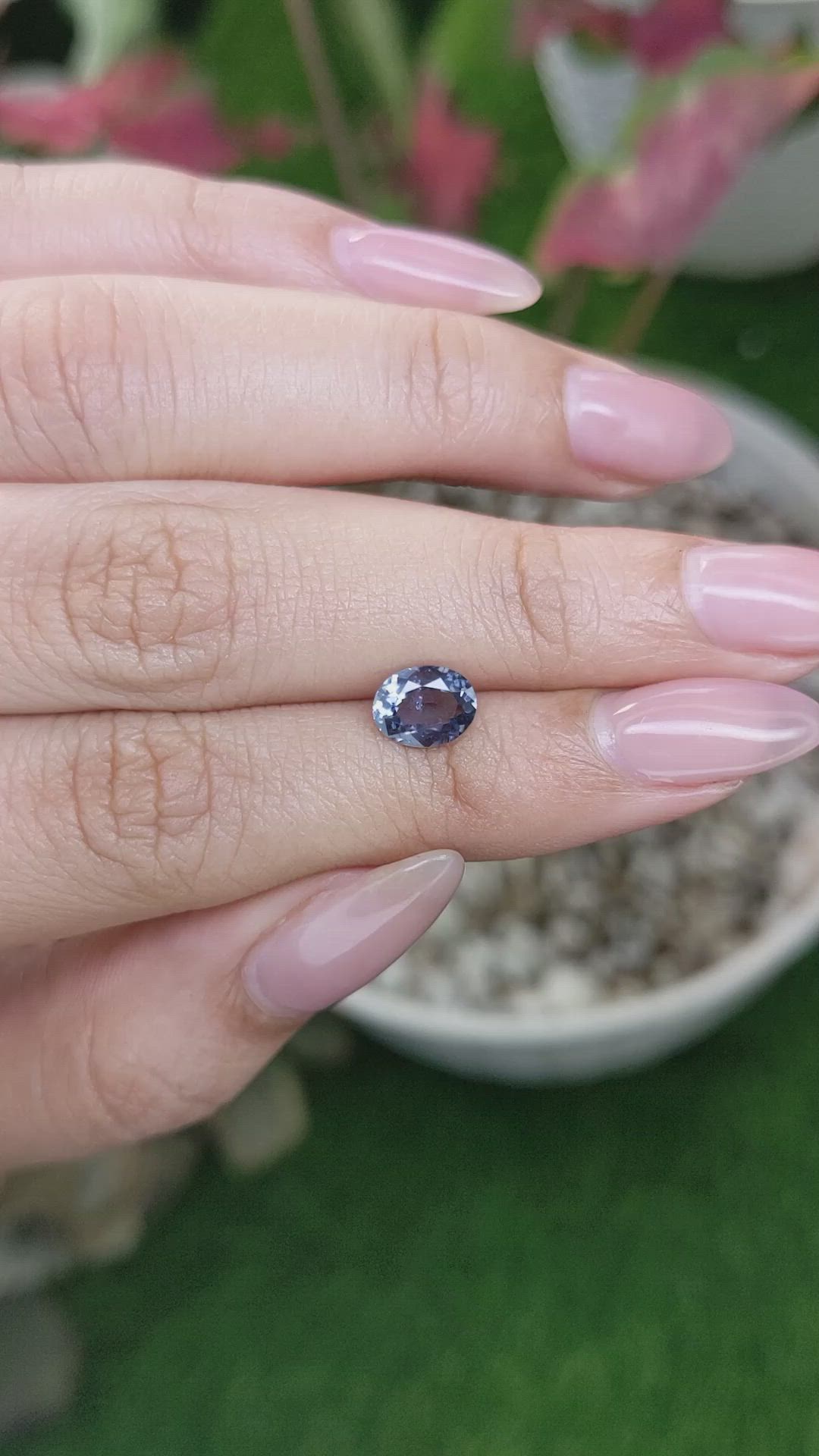 1.11 Ct. Spinel from Ceylon (Sri Lanka) Size Video