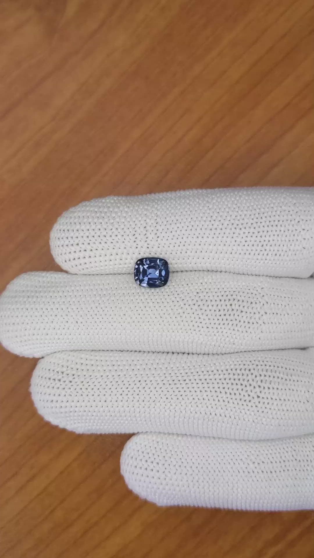 1.76 Ct. Spinel from Ceylon (Sri Lanka) Size Video