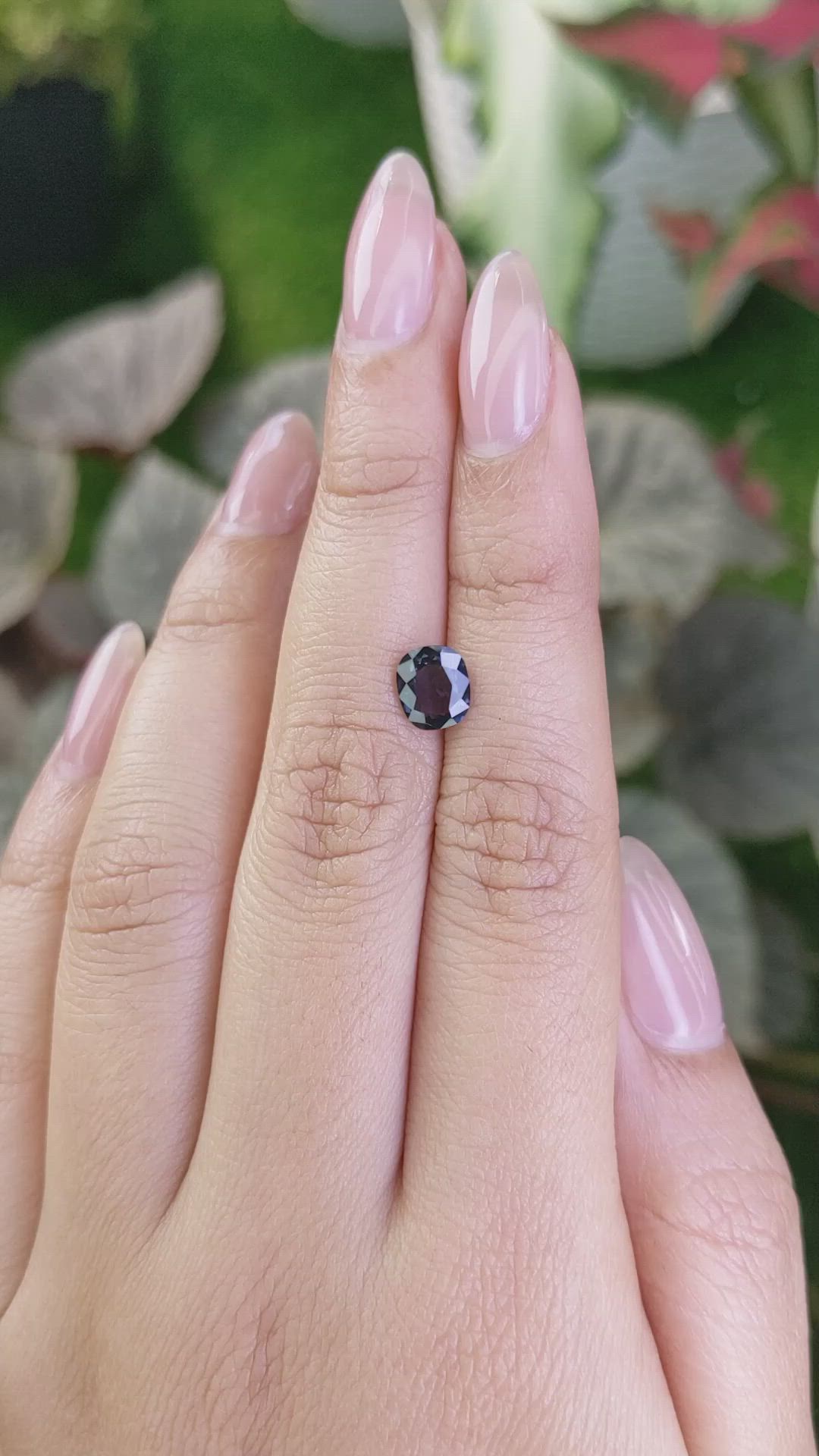 1.10 Ct. Spinel from Ceylon (Sri Lanka) Size Video