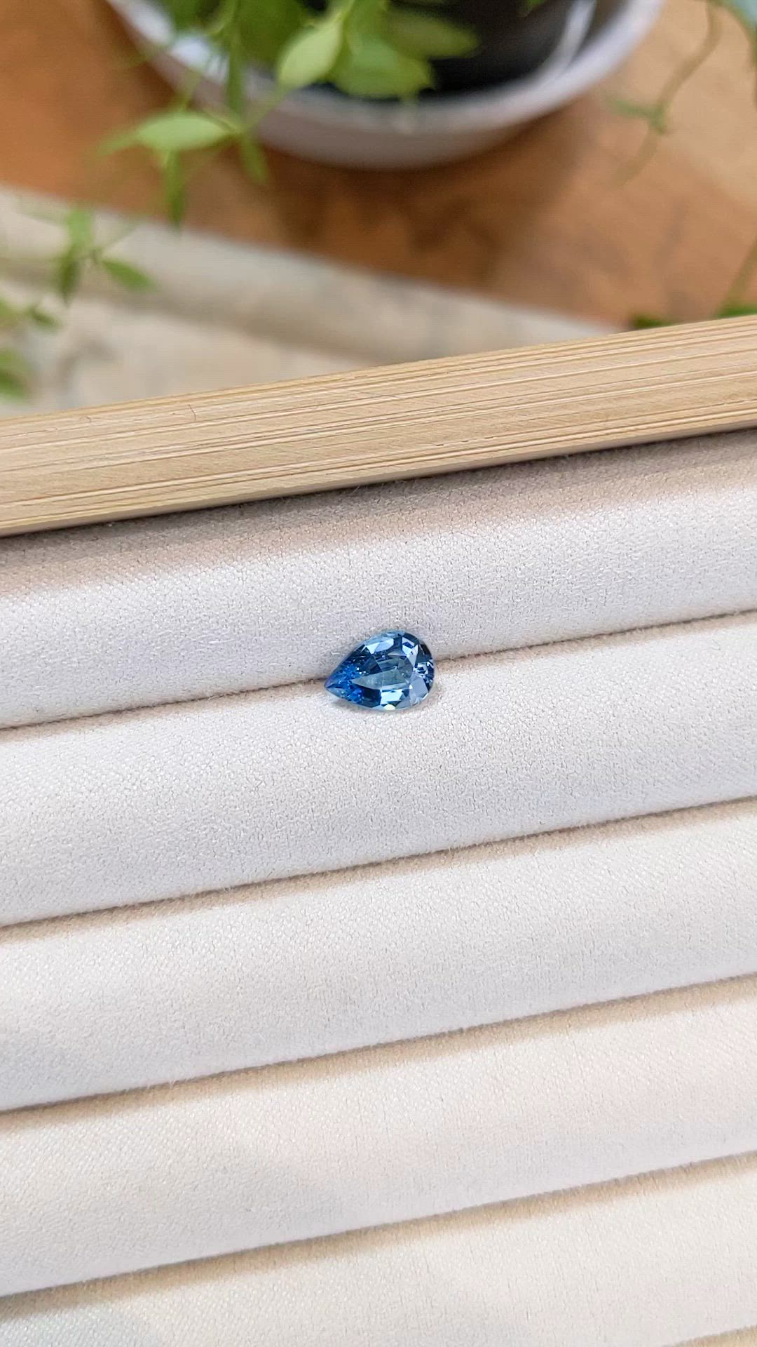 1.09 Ct. Aquamarine from Brazil Size Video