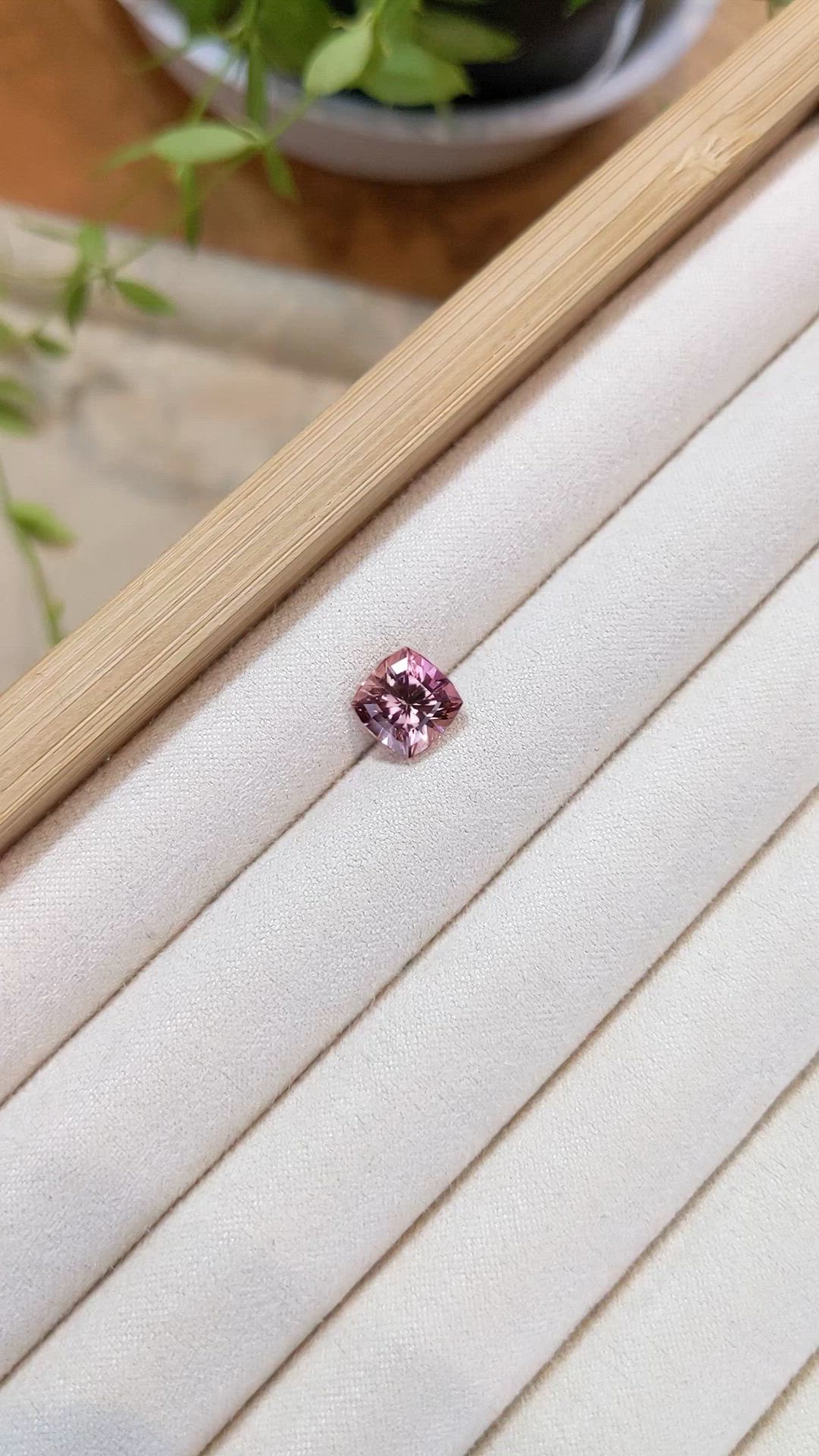 2.85 Ct. Pink Tourmaline from Afghanistan Size Video
