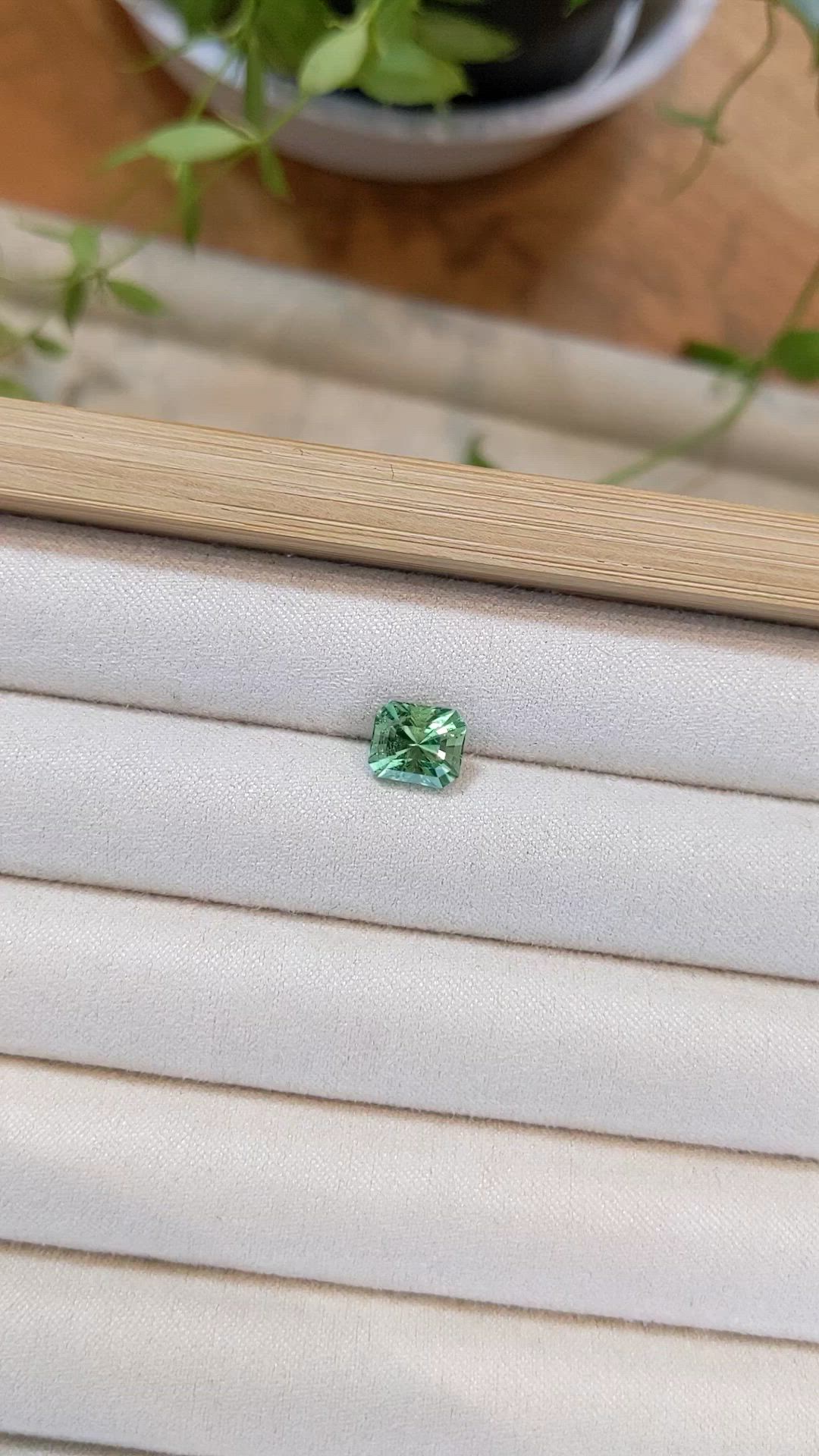 2.21 Ct. Green Tourmaline from Afghanistan Size Video