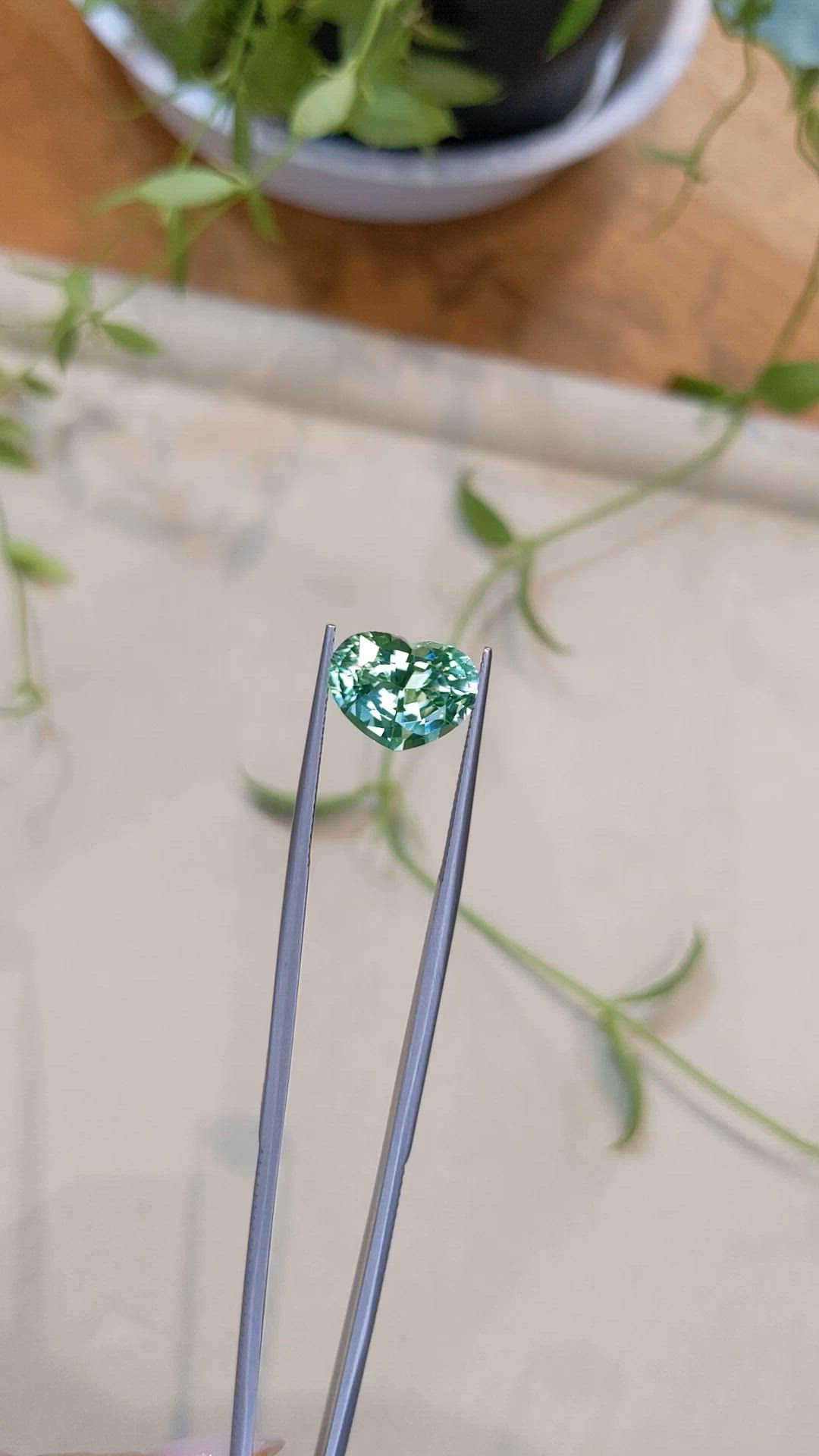 5.26 Ct. Green Tourmaline from Afghanistan Size Video