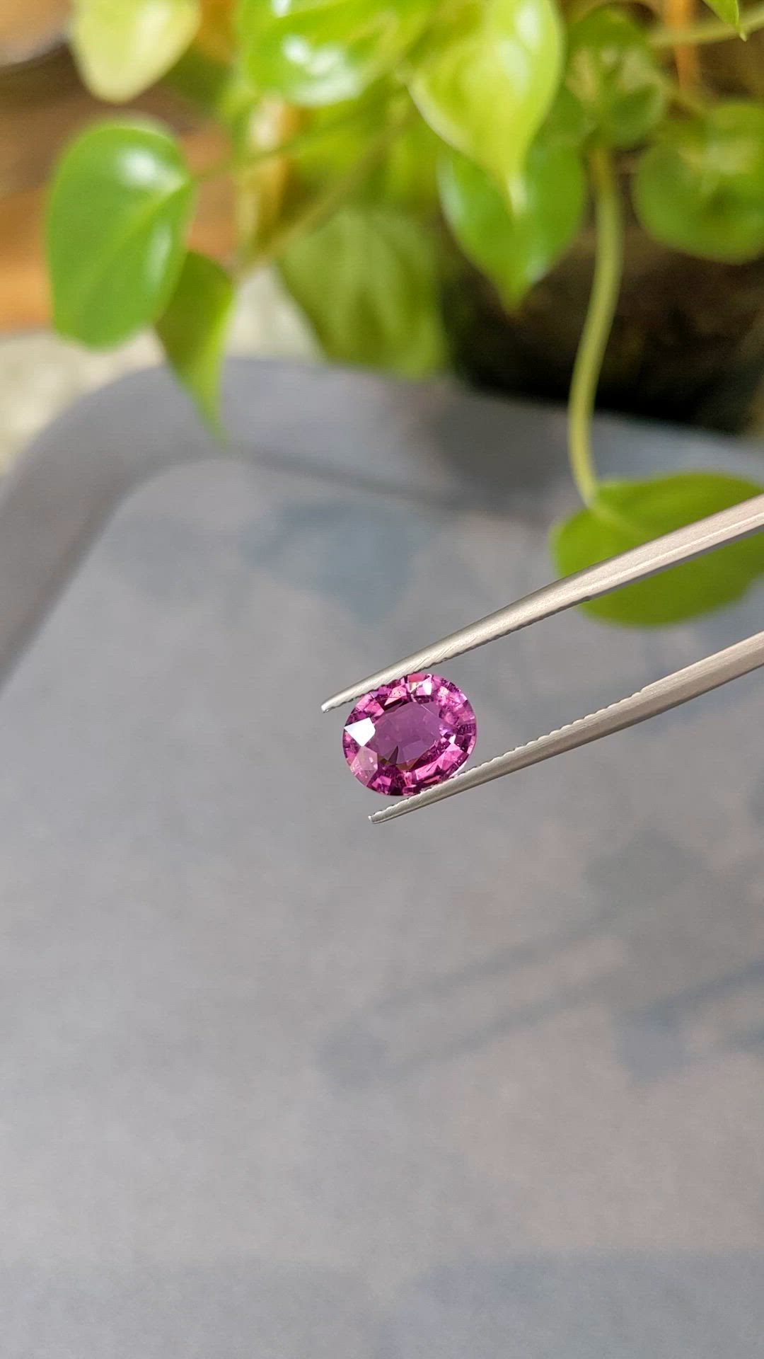 2.41 Ct. Pink Tourmaline from Mozambique Size Video