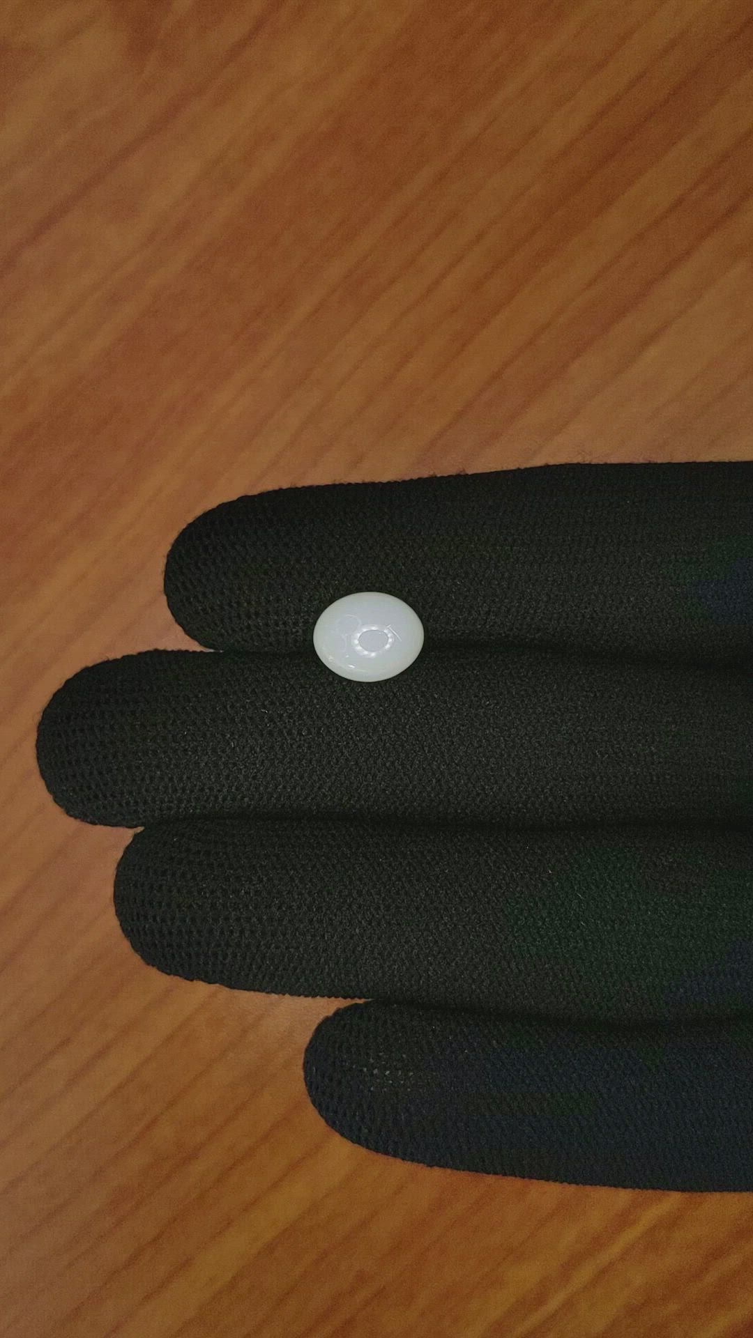 1.90 Ct. Cabochon White Opal from Brazil Size Video