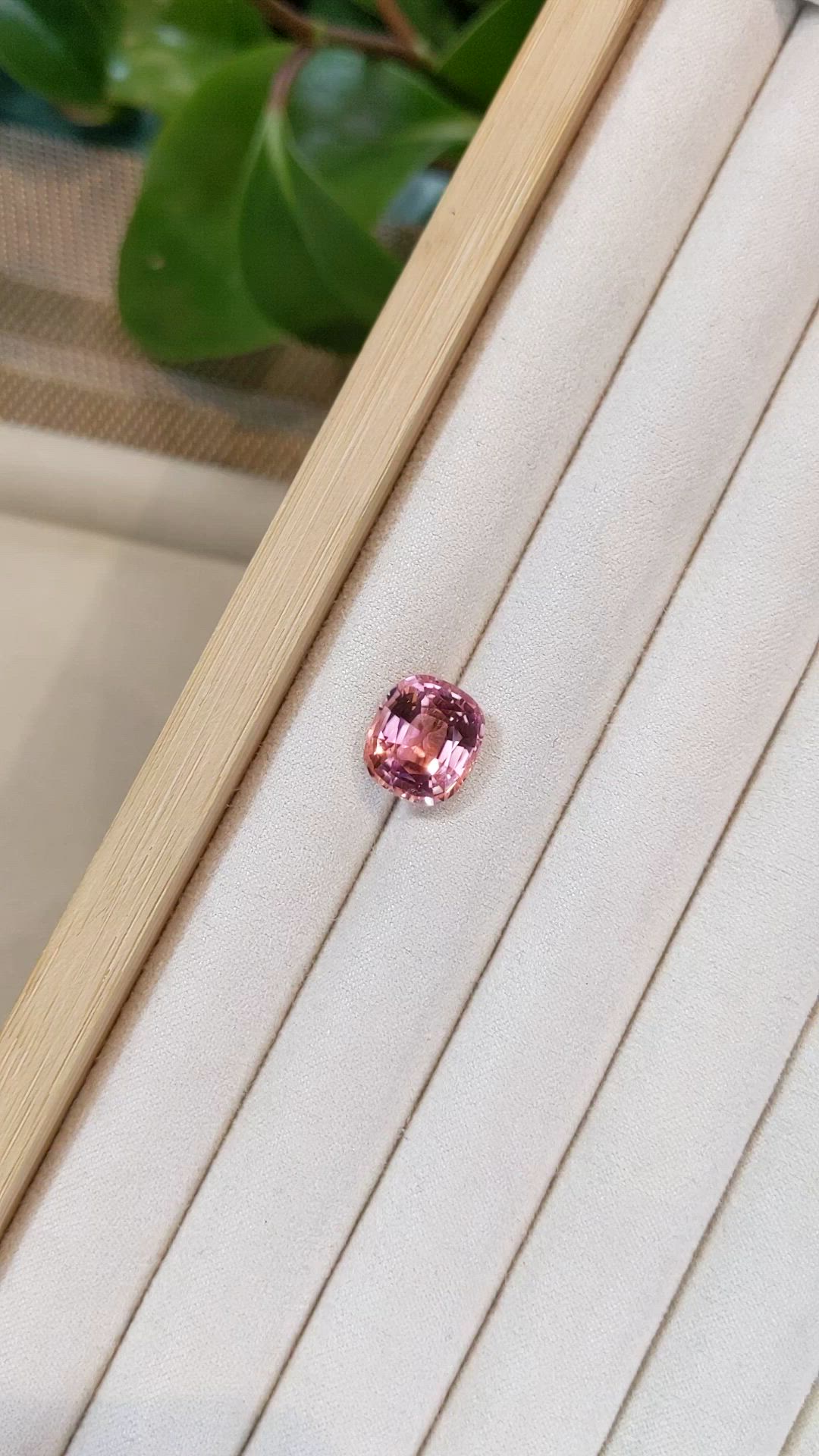 6.85 Ct. Pink Tourmaline from Madagascar Size Video