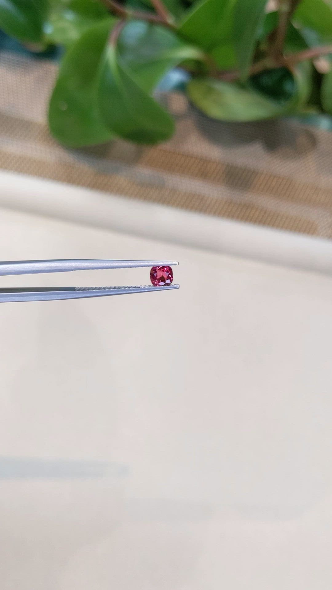 0.50 Ct. Spinel from Burma (Myanmar) Size Video