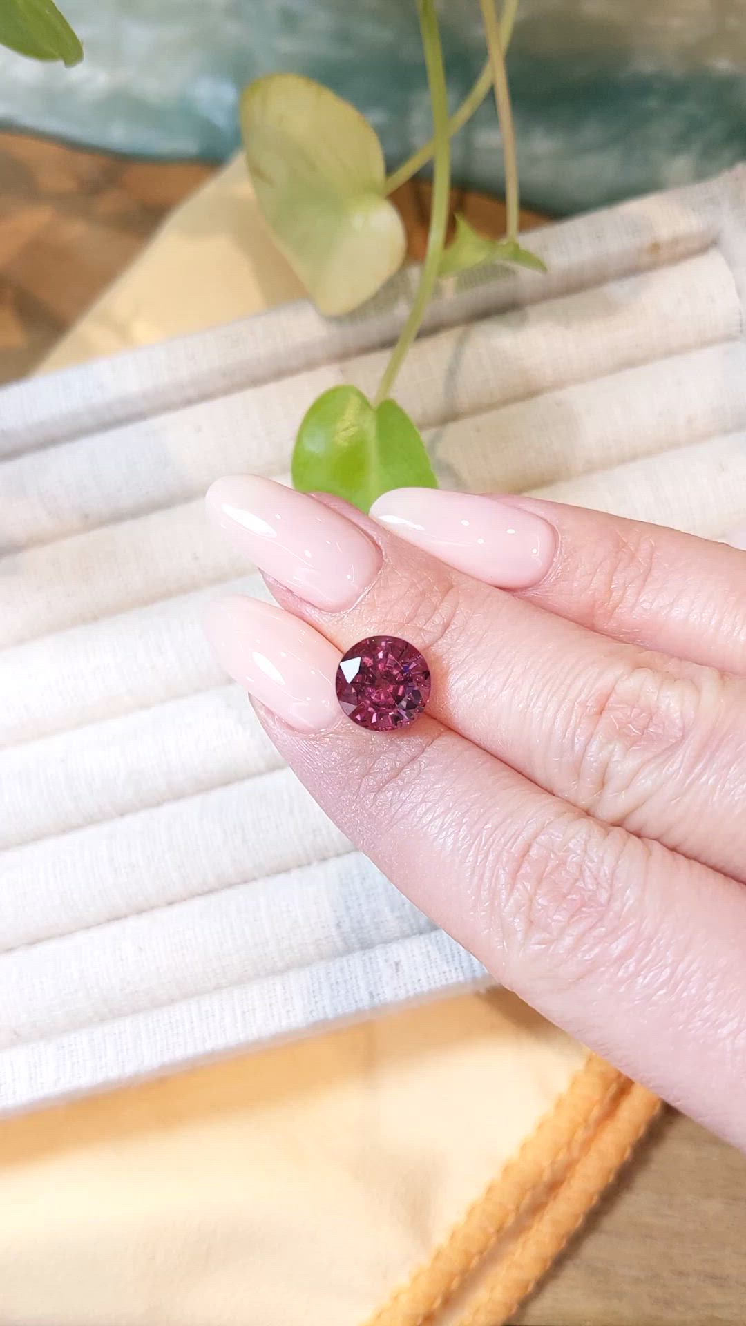 4.78 Ct. Garnet from Tanzania Size Video