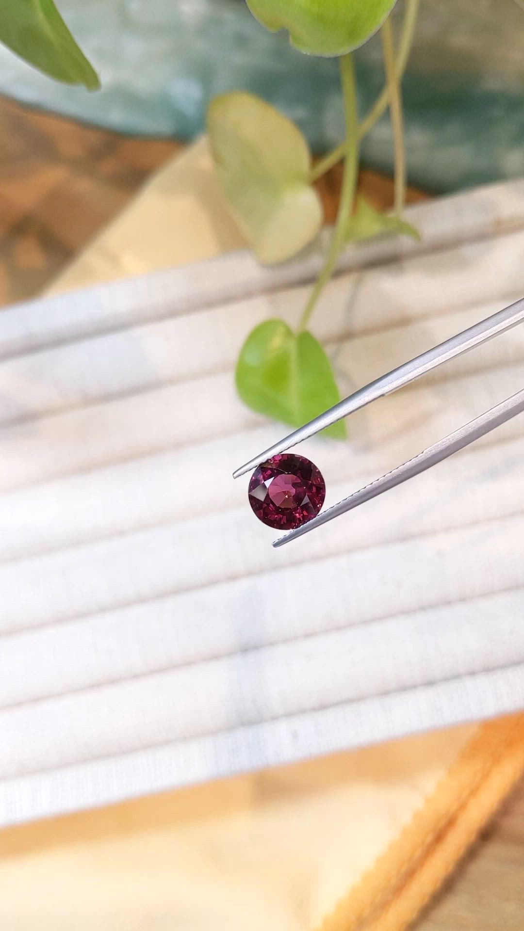 3.58 Ct. Garnet from Tanzania Size Video