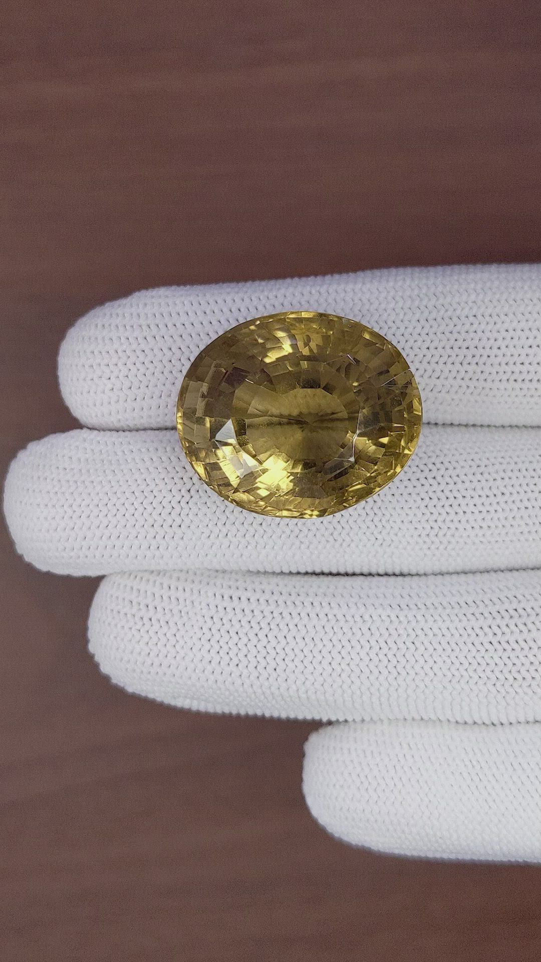 67.45 Ct. Brown Citrine from Ceylon (Sri Lanka) Size Video