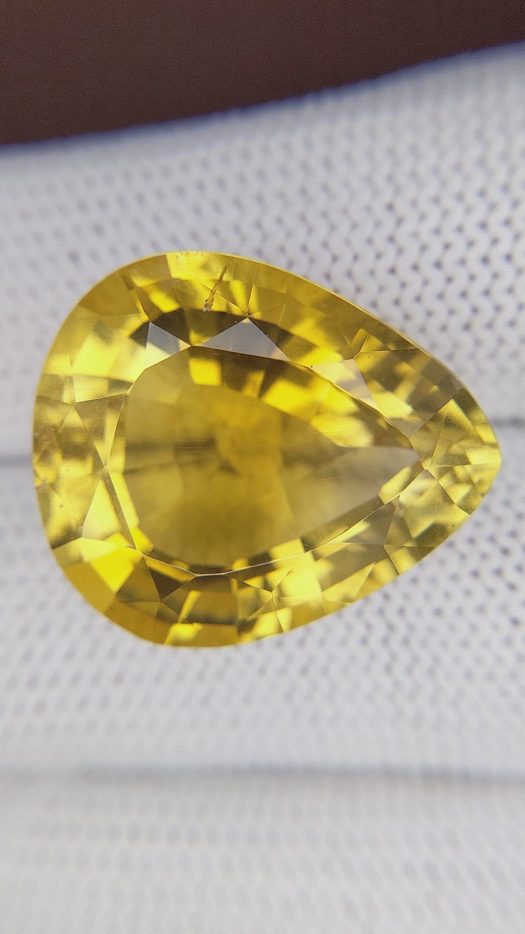 23.89 Ct. Brown Citrine from Ceylon (Sri Lanka) Size Video