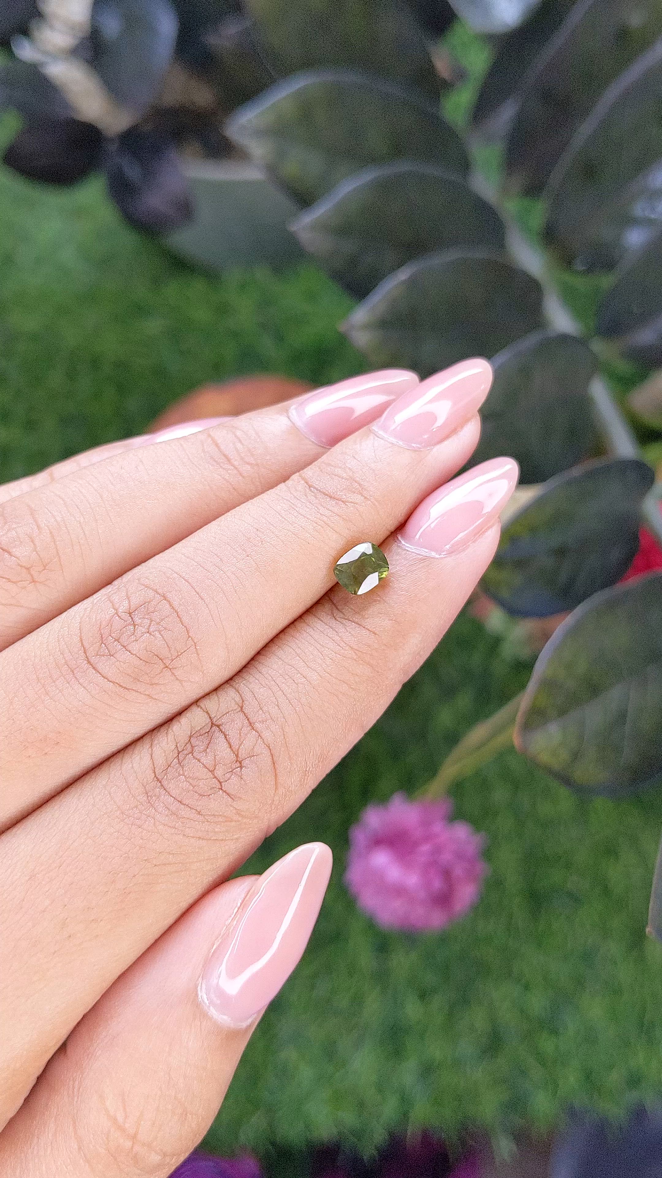 1.12 Ct. Alexandrite from Ceylon (Sri Lanka) Size Video