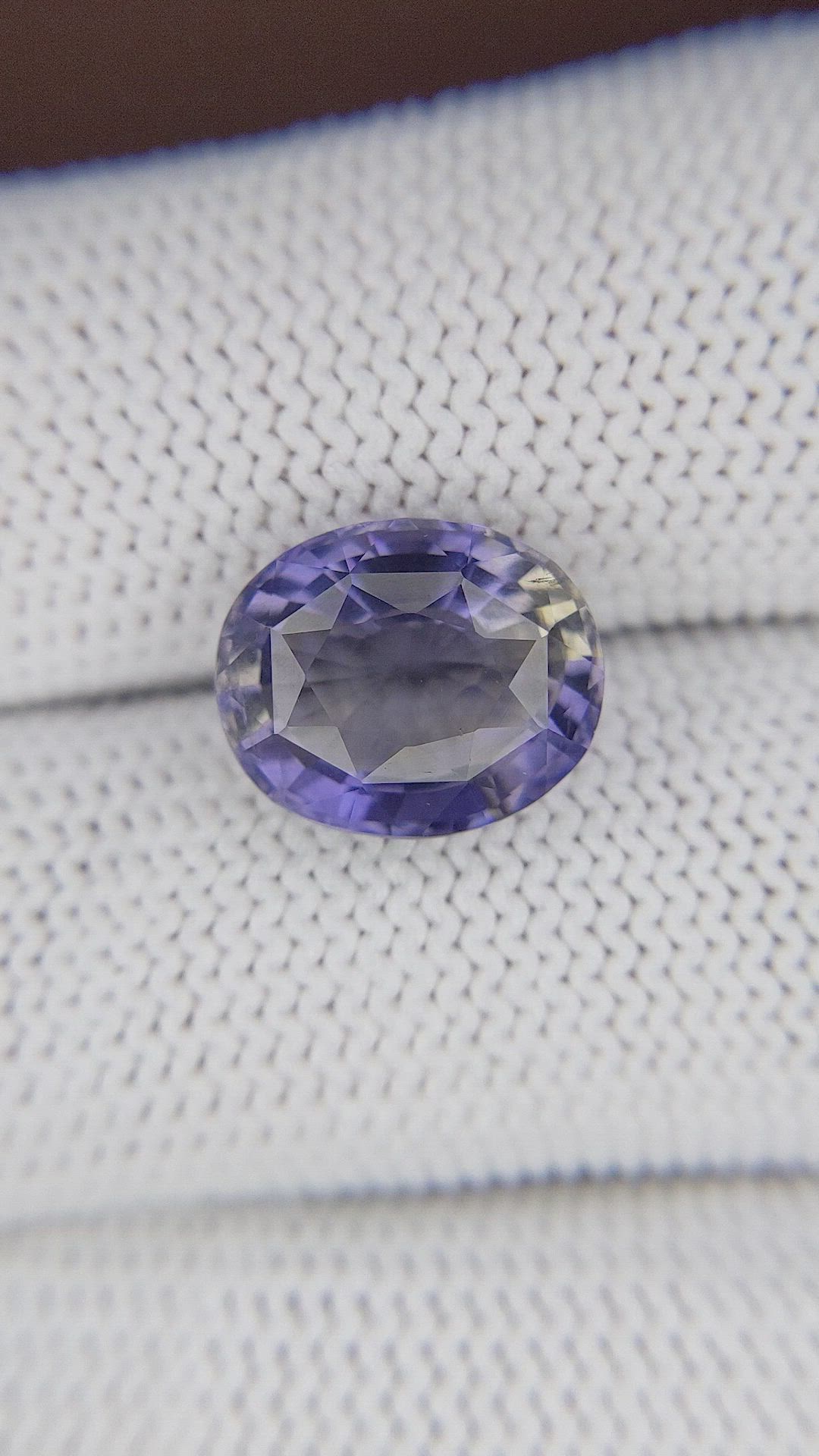4.45 Ct. Purple Iolite from Ceylon (Sri Lanka) Size Video