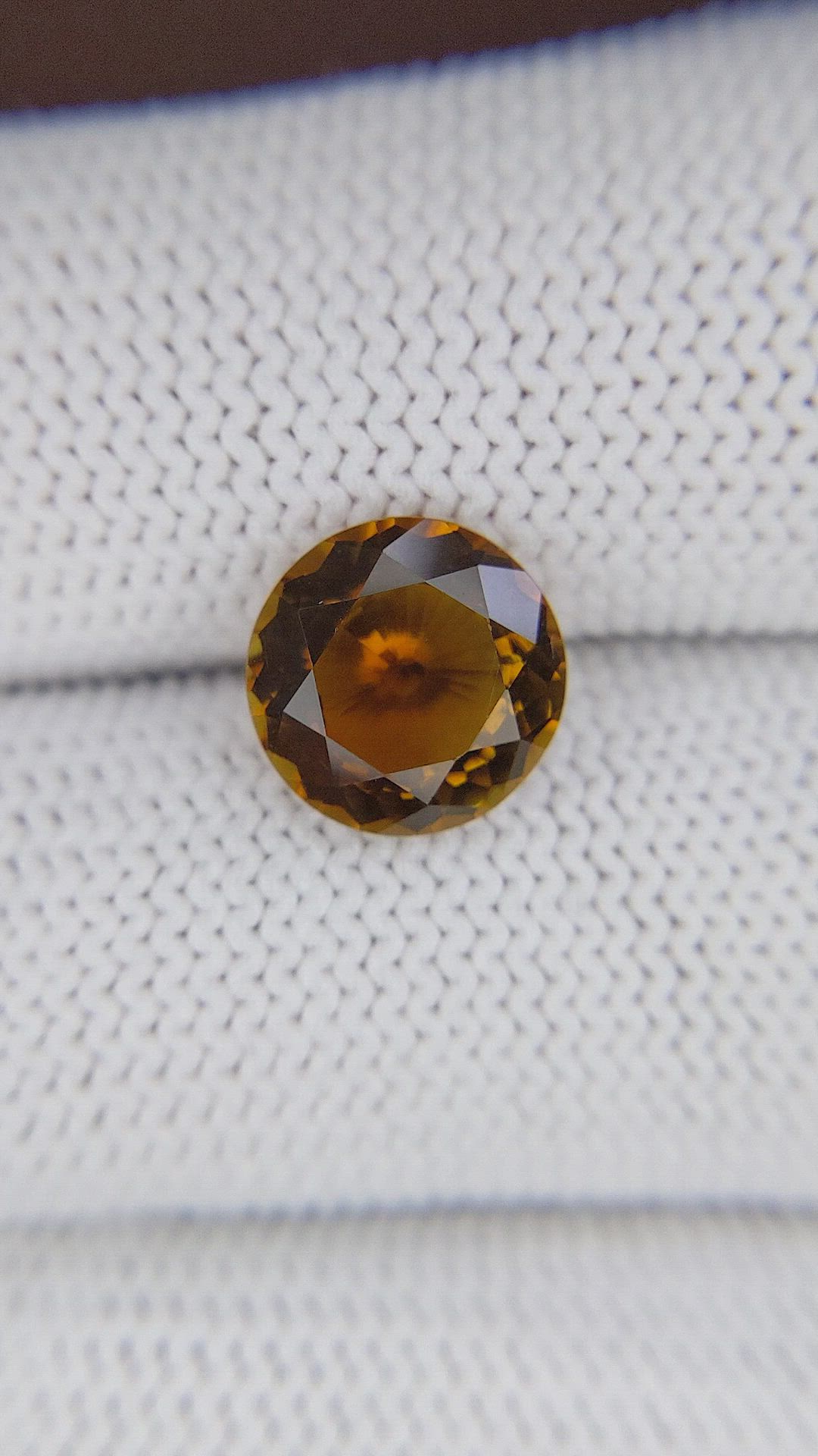 2.99 Ct. Brown Tourmaline from Ceylon (Sri Lanka) Size Video