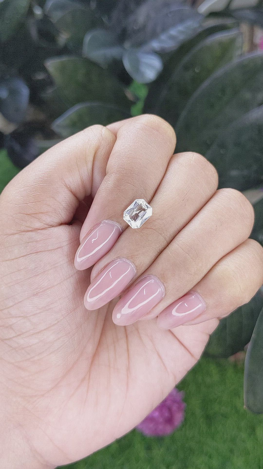 1.78 Ct. Zircon from Tanzania Size Video