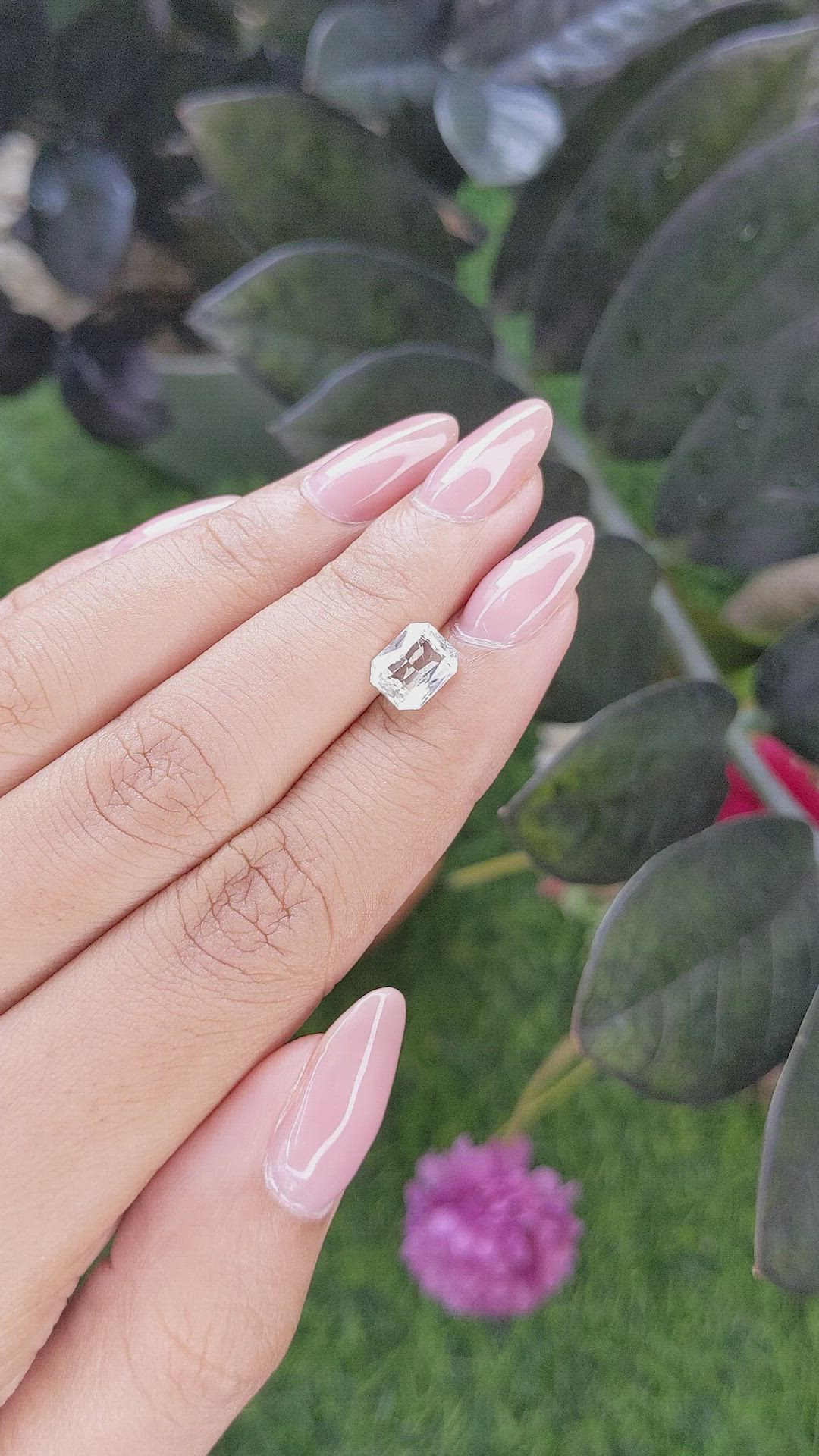 1.78 Ct. Zircon from Tanzania Size Video