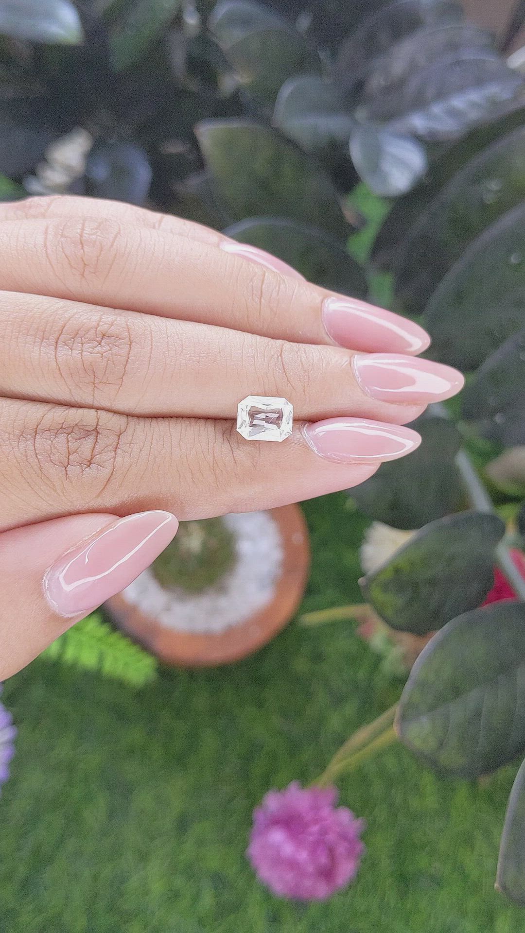 1.78 Ct. Zircon from Tanzania Size Video