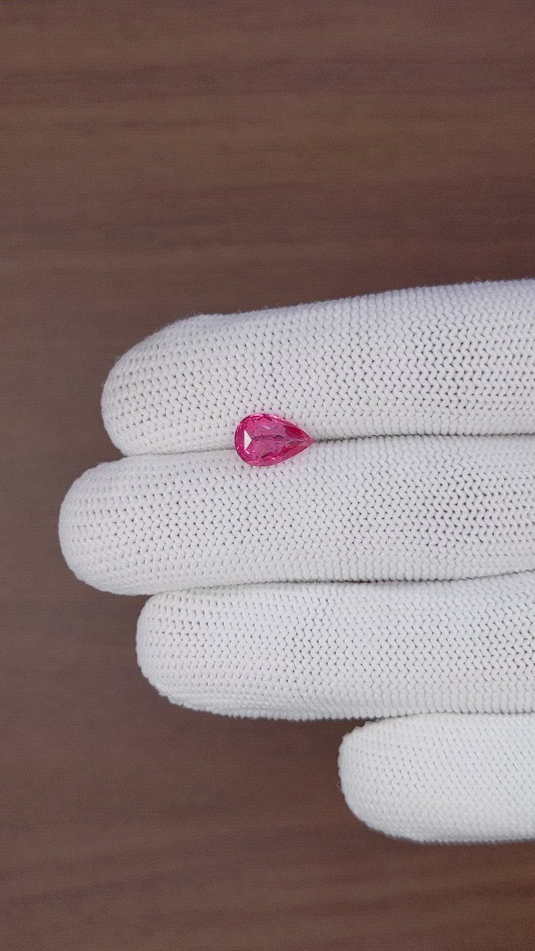 1.63 Ct. Pink Spinel from Tanzania Size Video