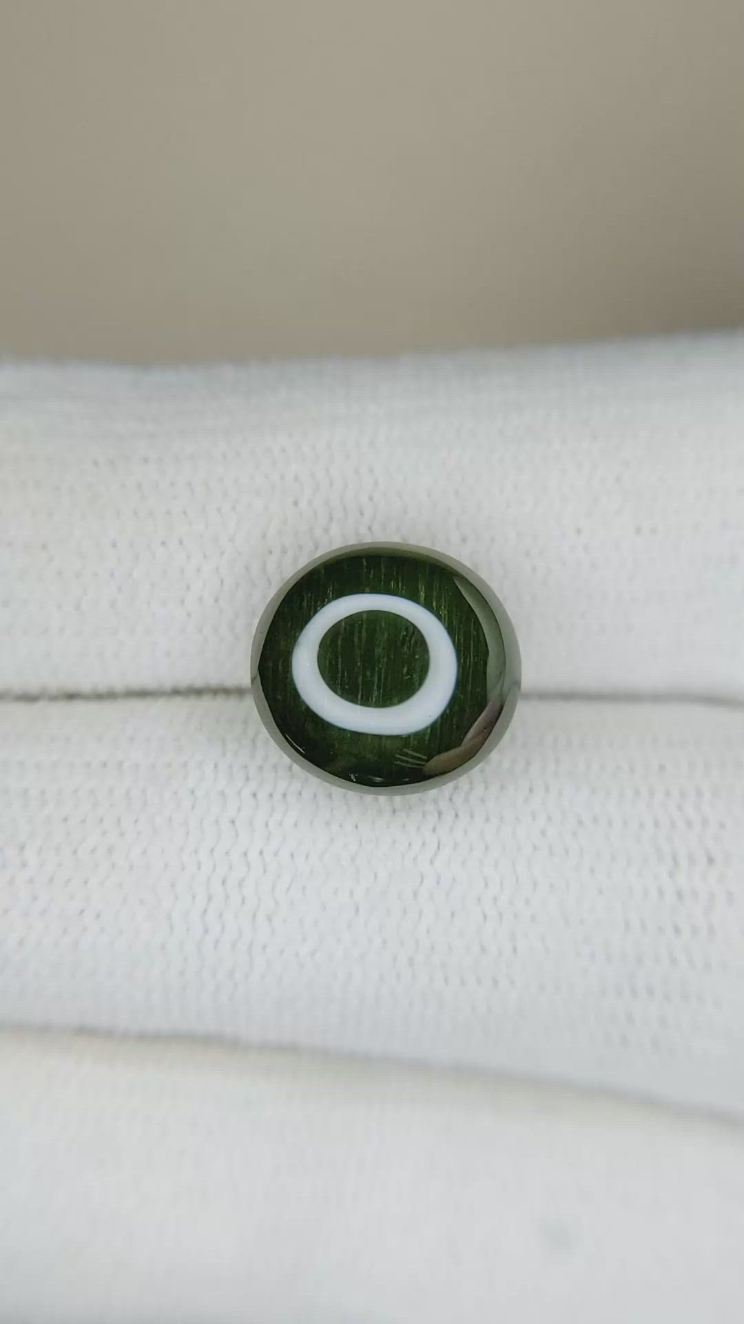 7.88 Ct. Cabochon Zircon from Ceylon (Sri Lanka) Size Video