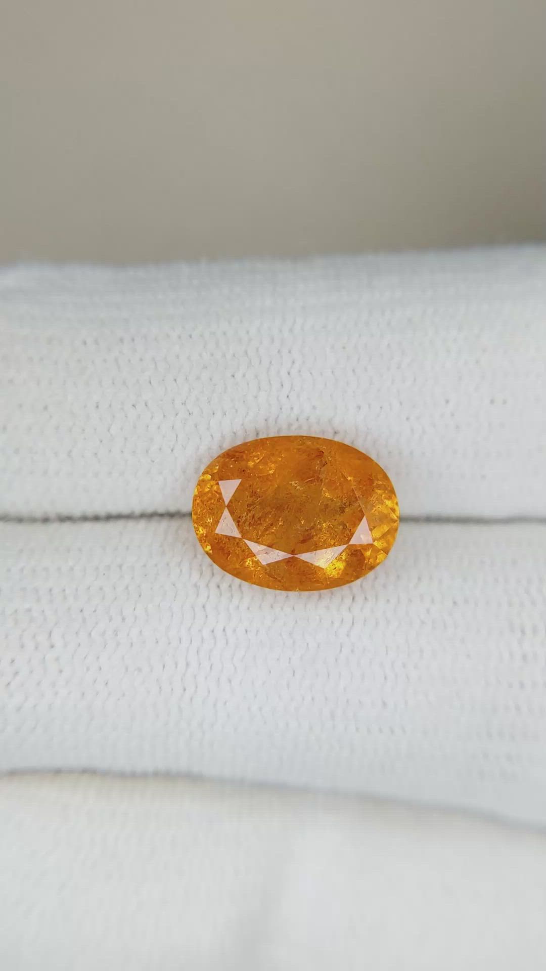 4.33 Ct. Spessartite Garnet from Nigeria Size Video