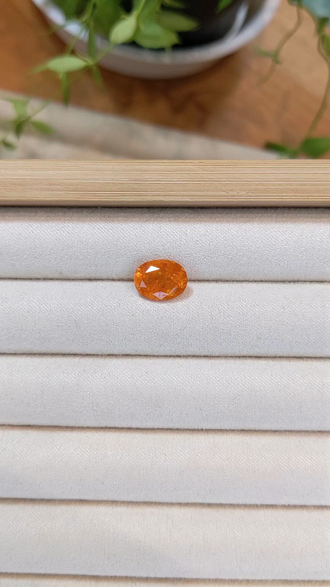 4.33 Ct. Spessartite Garnet from Nigeria Size Video