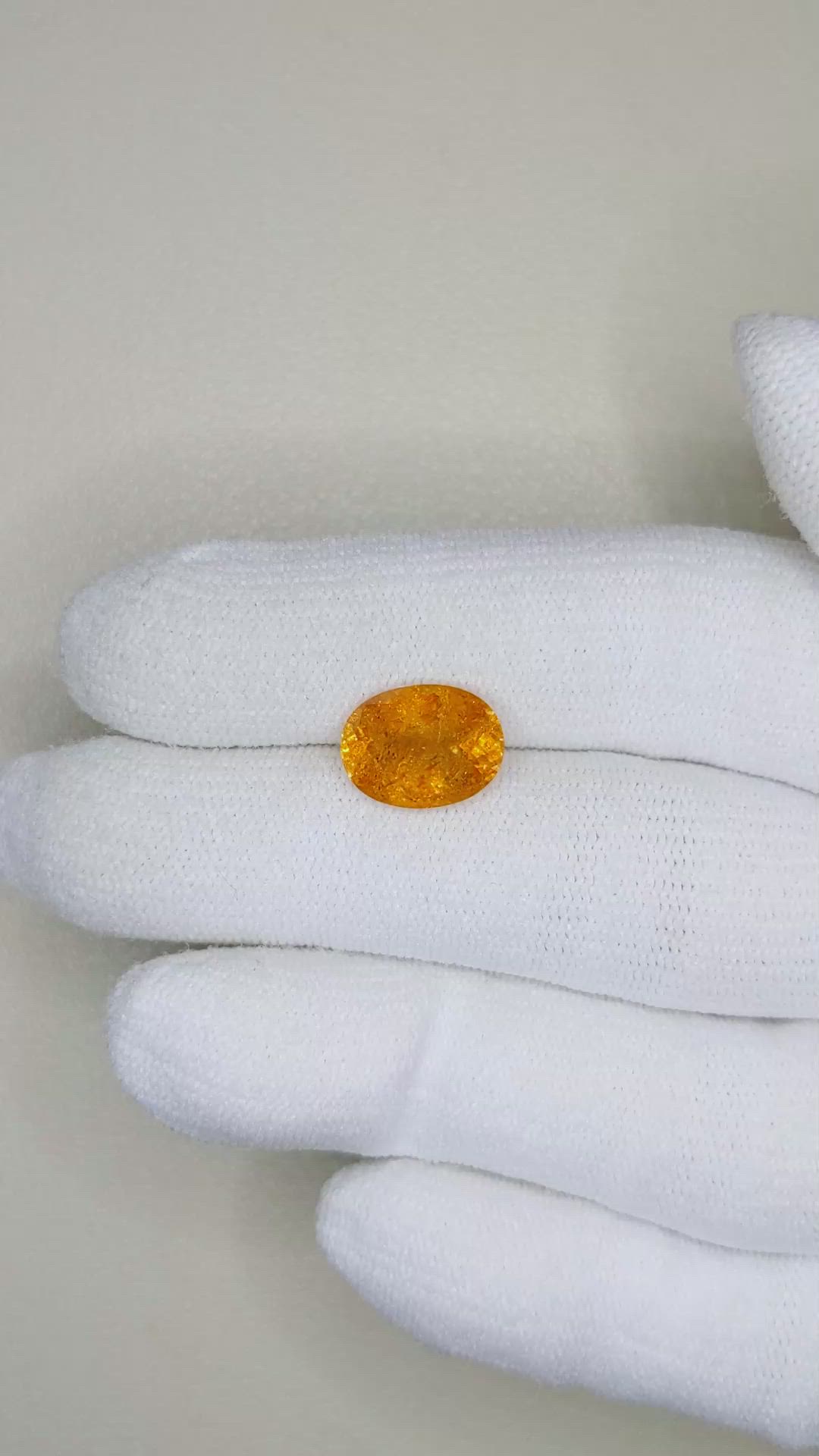 4.33 Ct. Spessartite Garnet from Nigeria Size Video