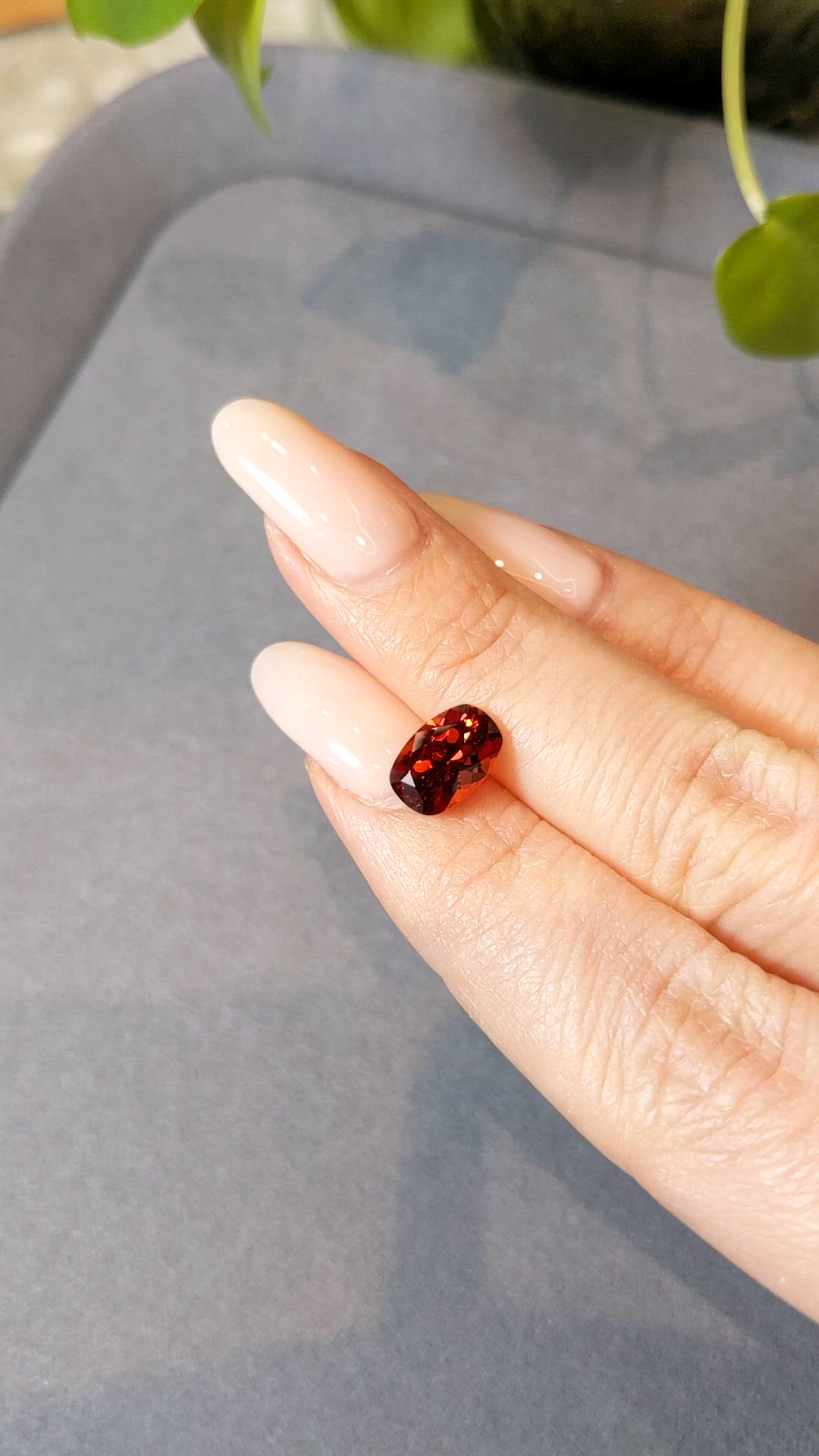 2.90 Ct. Spessartite Garnet from Nigeria Size Video