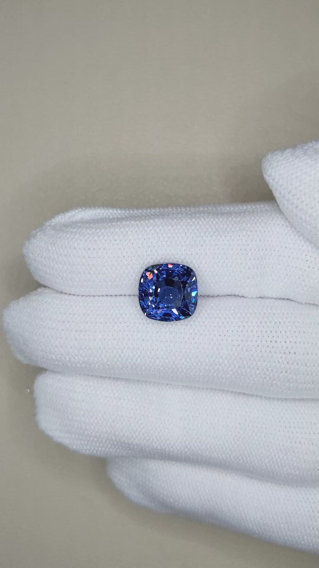 5.23 Ct. Spinel from Ceylon (Sri Lanka) Size Video